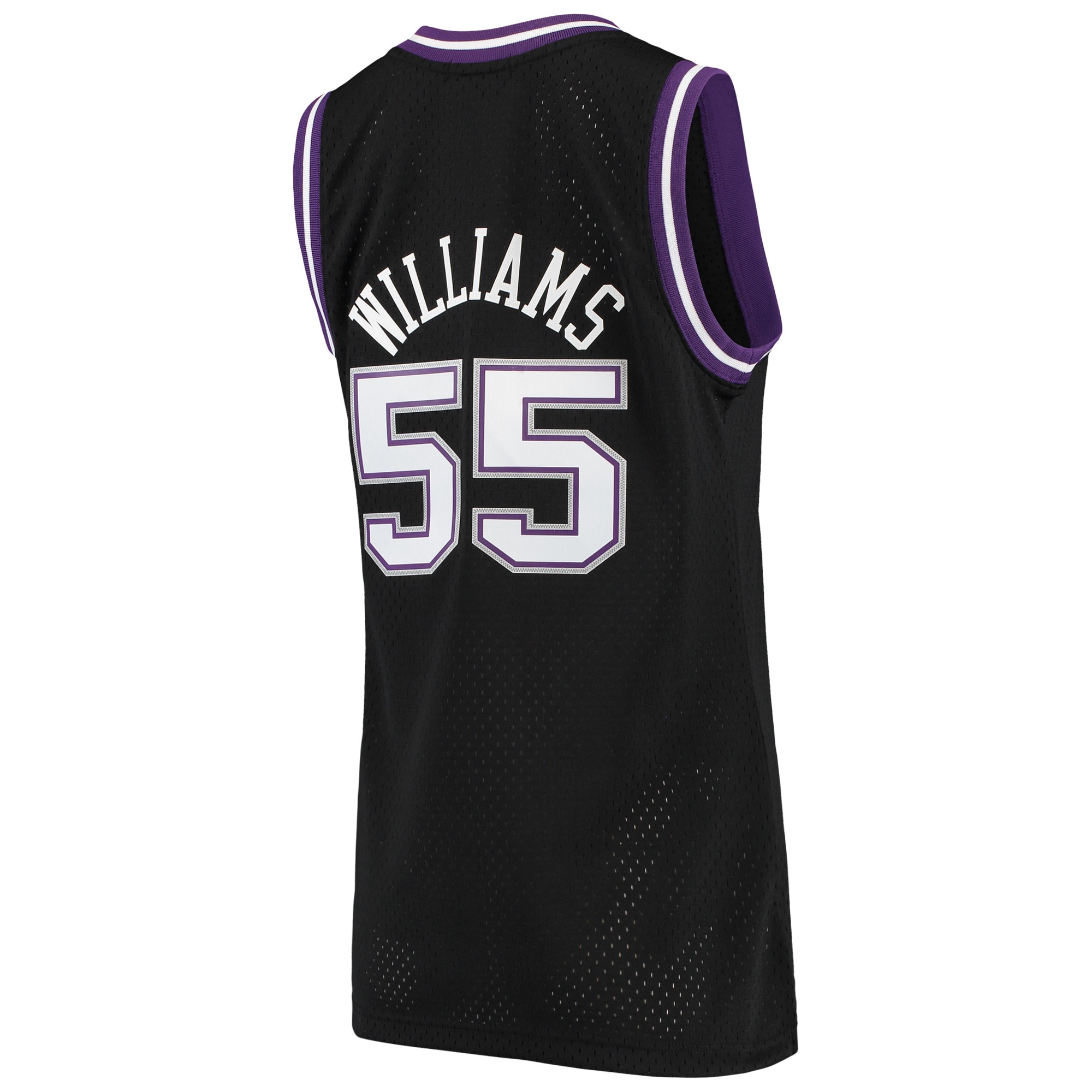 Jason Williams Sacramento Kings Mitchell & Ness Women’s 2000/01 Hardwood Classics Swingman Jersey – Black Clowdercats