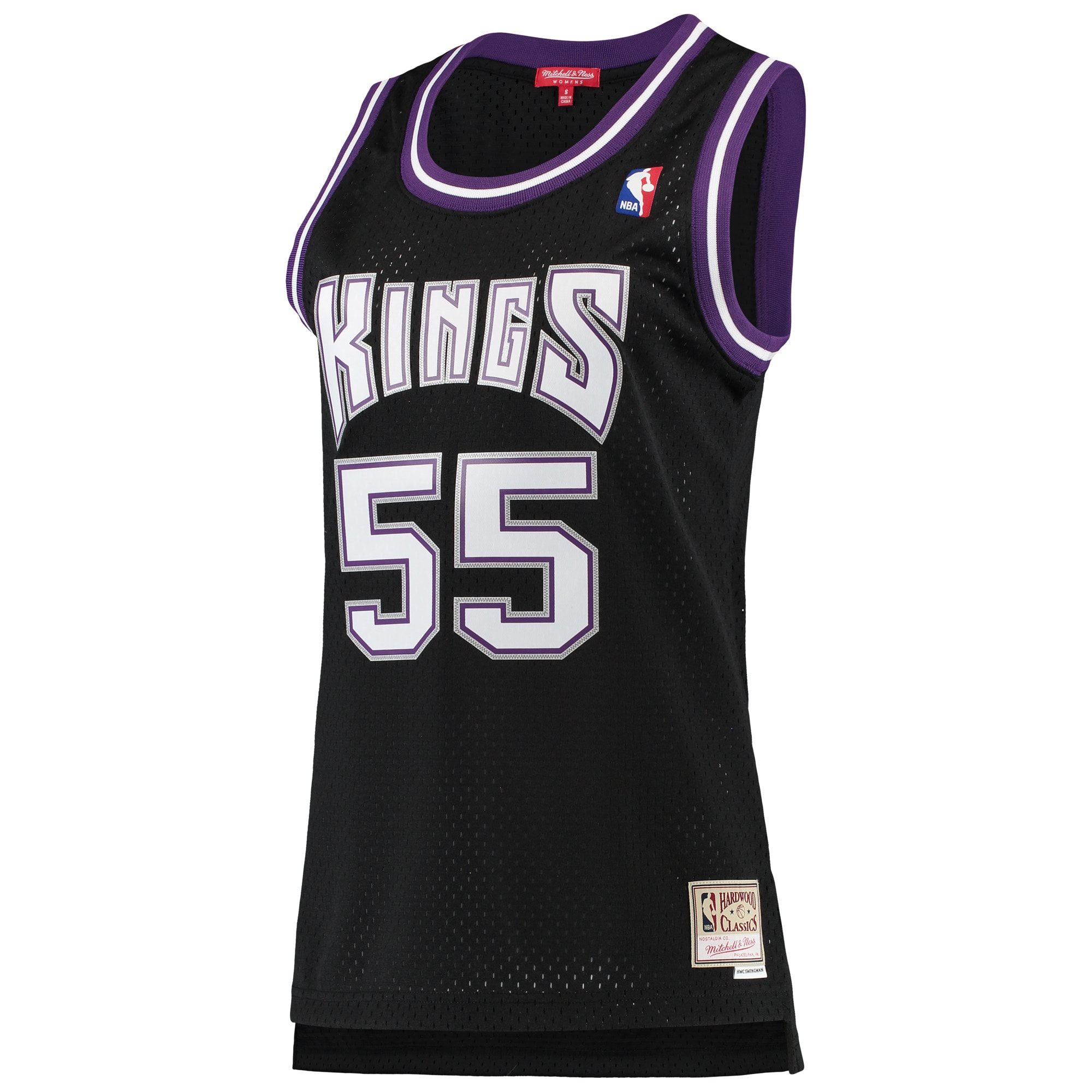 Jason Williams Sacramento Kings Mitchell & Ness Women’s 2000/01 Hardwood Classics Swingman Jersey – Black Clowdercats