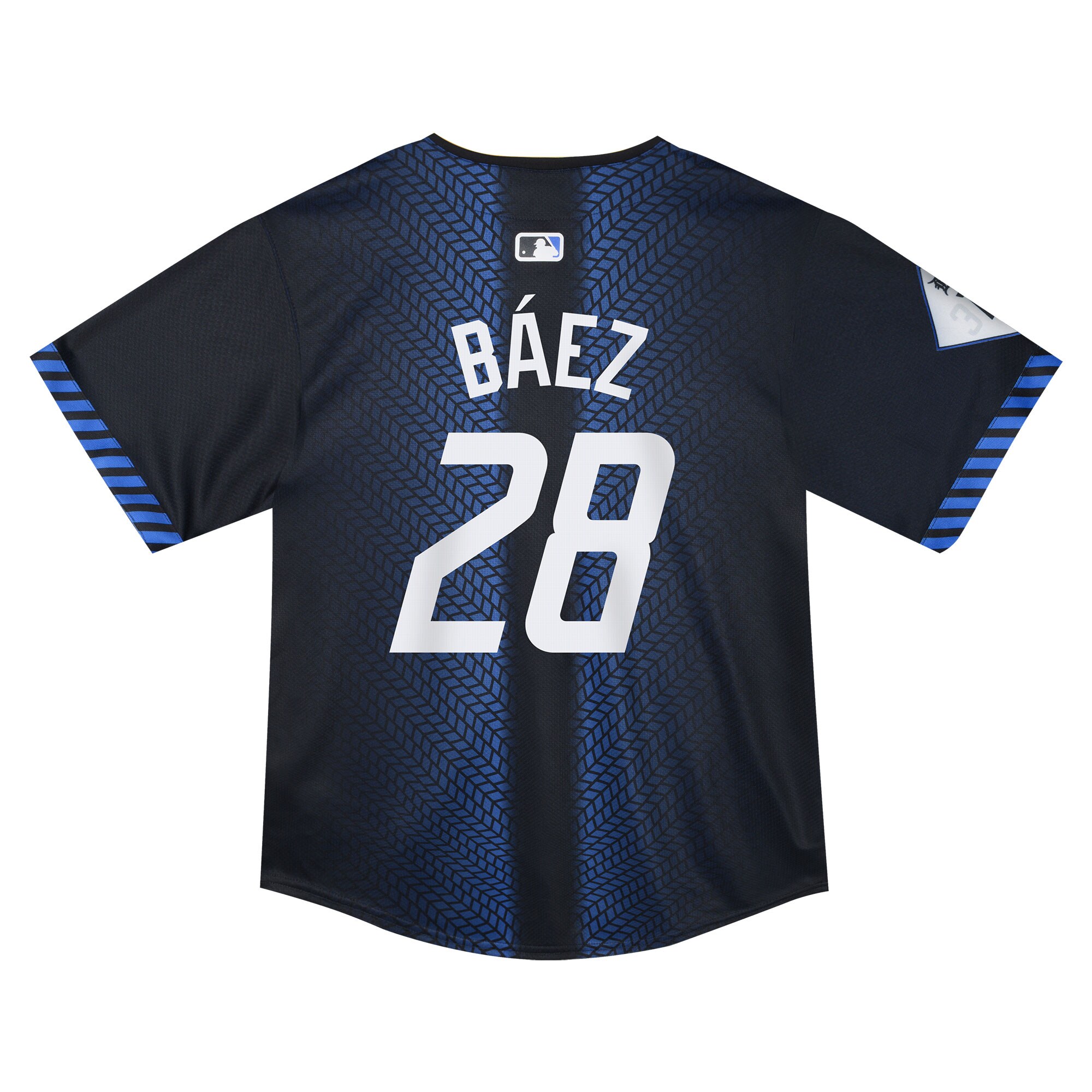 Javier Baez Detroit Tigers Nike Toddler 2024 City Connect Limited Jersey – Navy