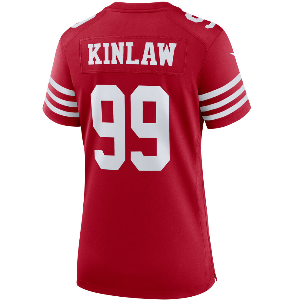 Javon Kinlaw San Francisco 49ers Nike Women’s Player Jersey – Scarlet Clowdercats