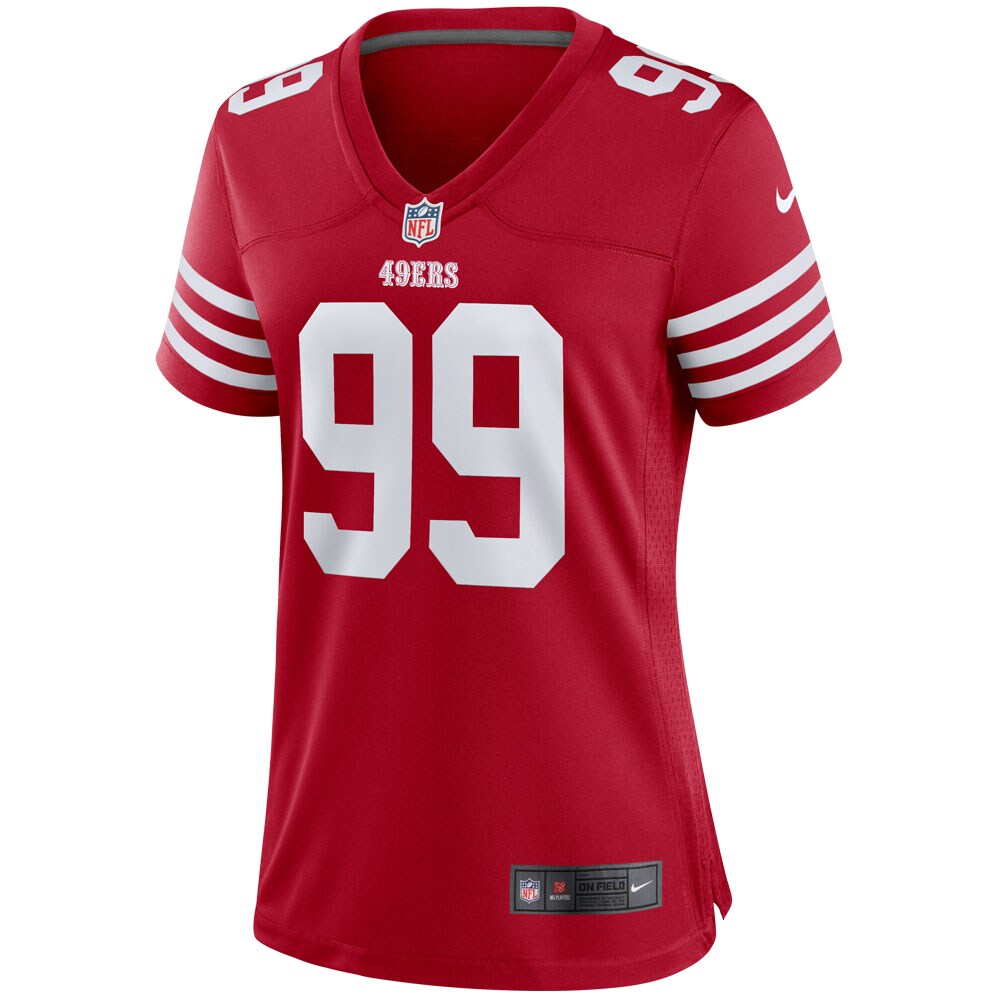Javon Kinlaw San Francisco 49ers Nike Women’s Player Jersey – Scarlet Clowdercats