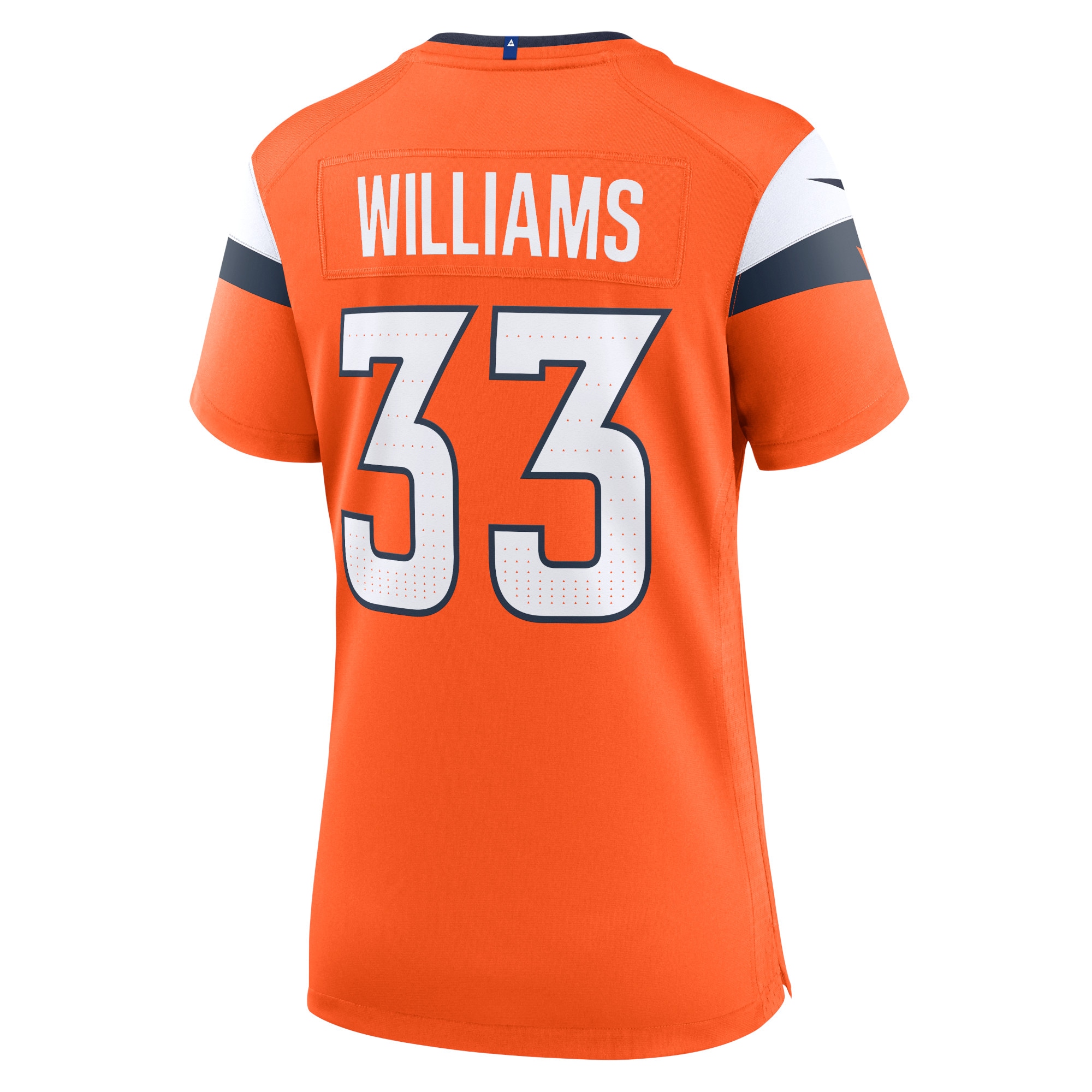 Javonte Williams Denver Broncos Nike Women’s Mile High Collection Game Jersey – Orange Clowdercats
