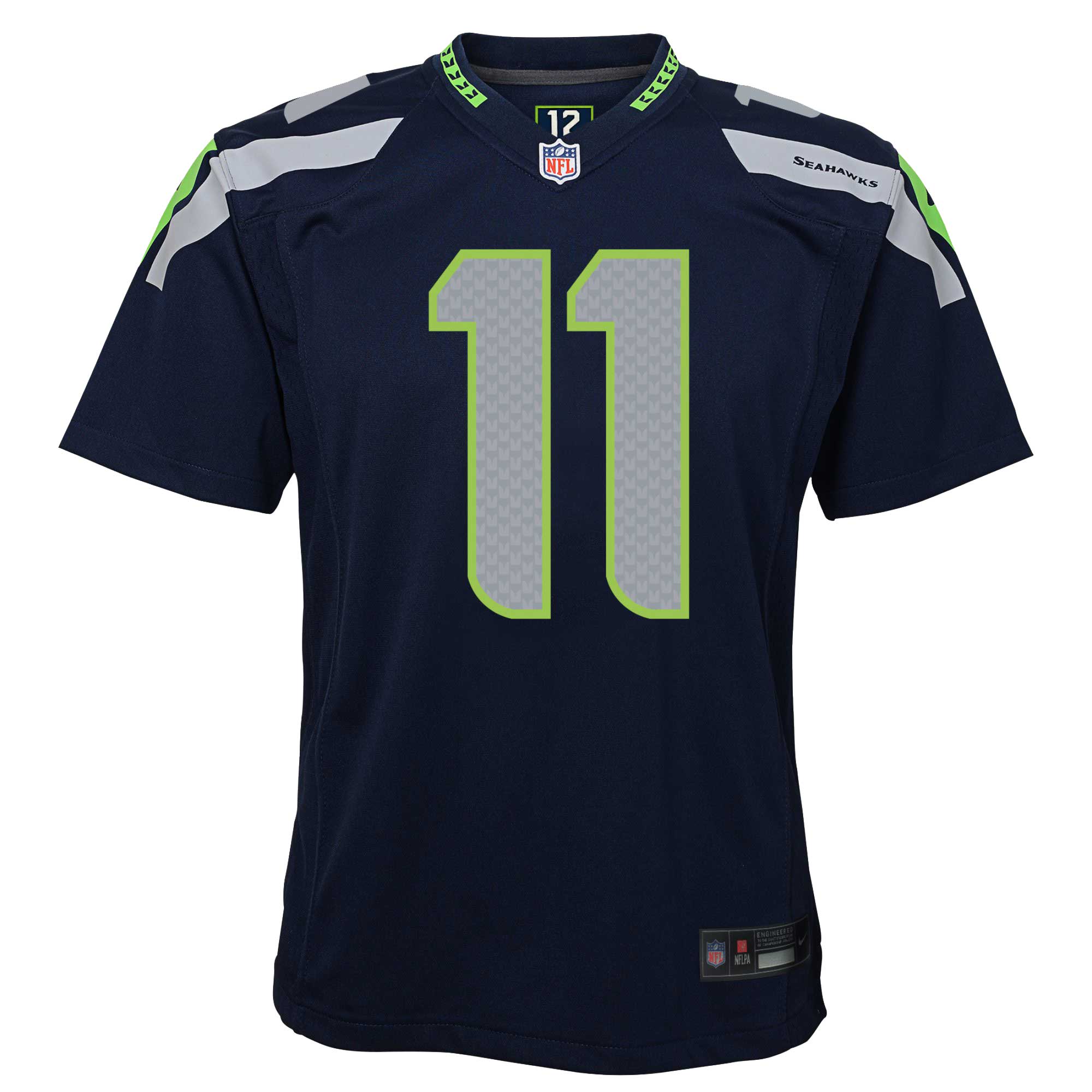 Jaxon Smith-Njigba Seattle Seahawks Nike Youth Game Jersey – College Navy Clowdercats
