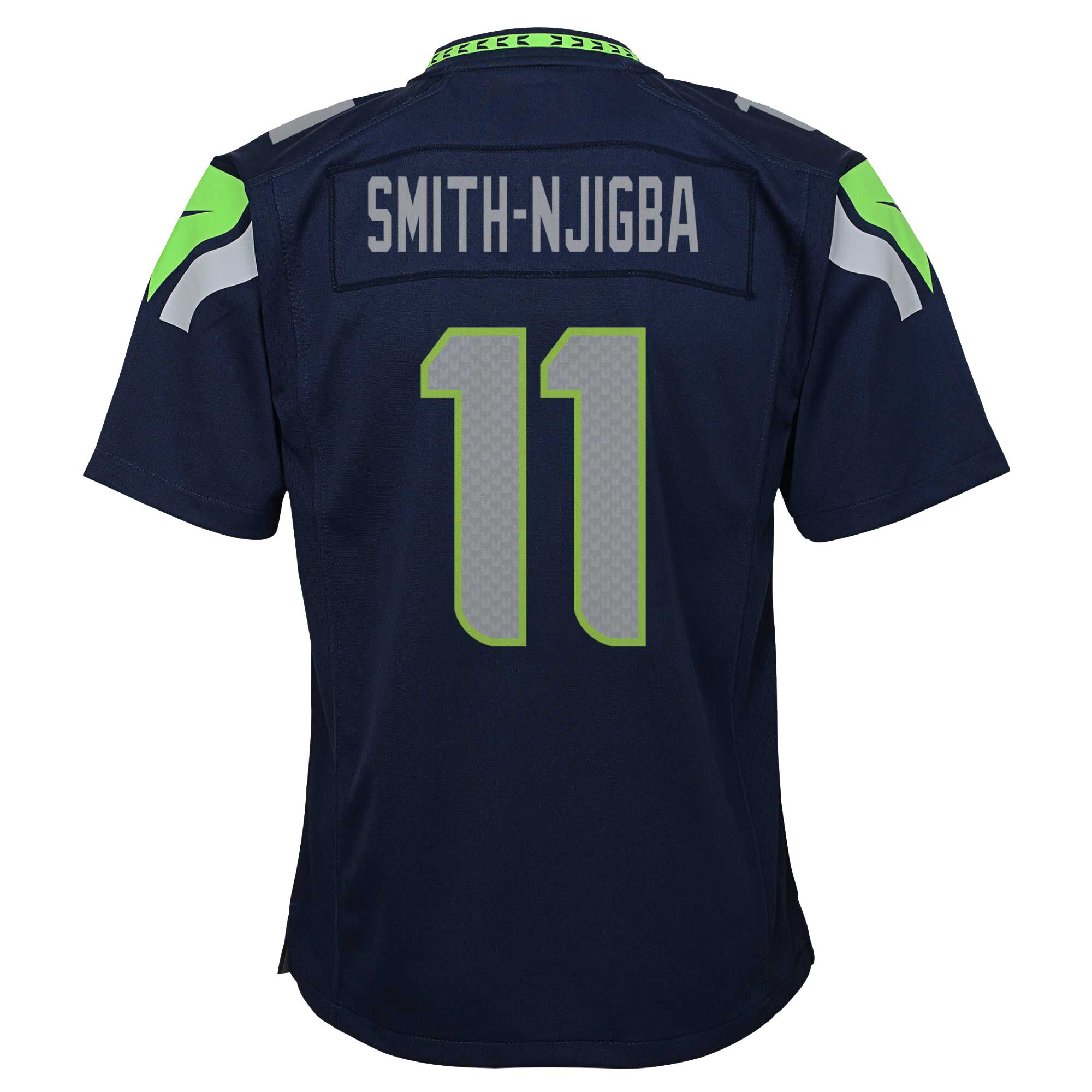 Jaxon Smith-Njigba Seattle Seahawks Nike Youth Game Jersey – College Navy Clowdercats
