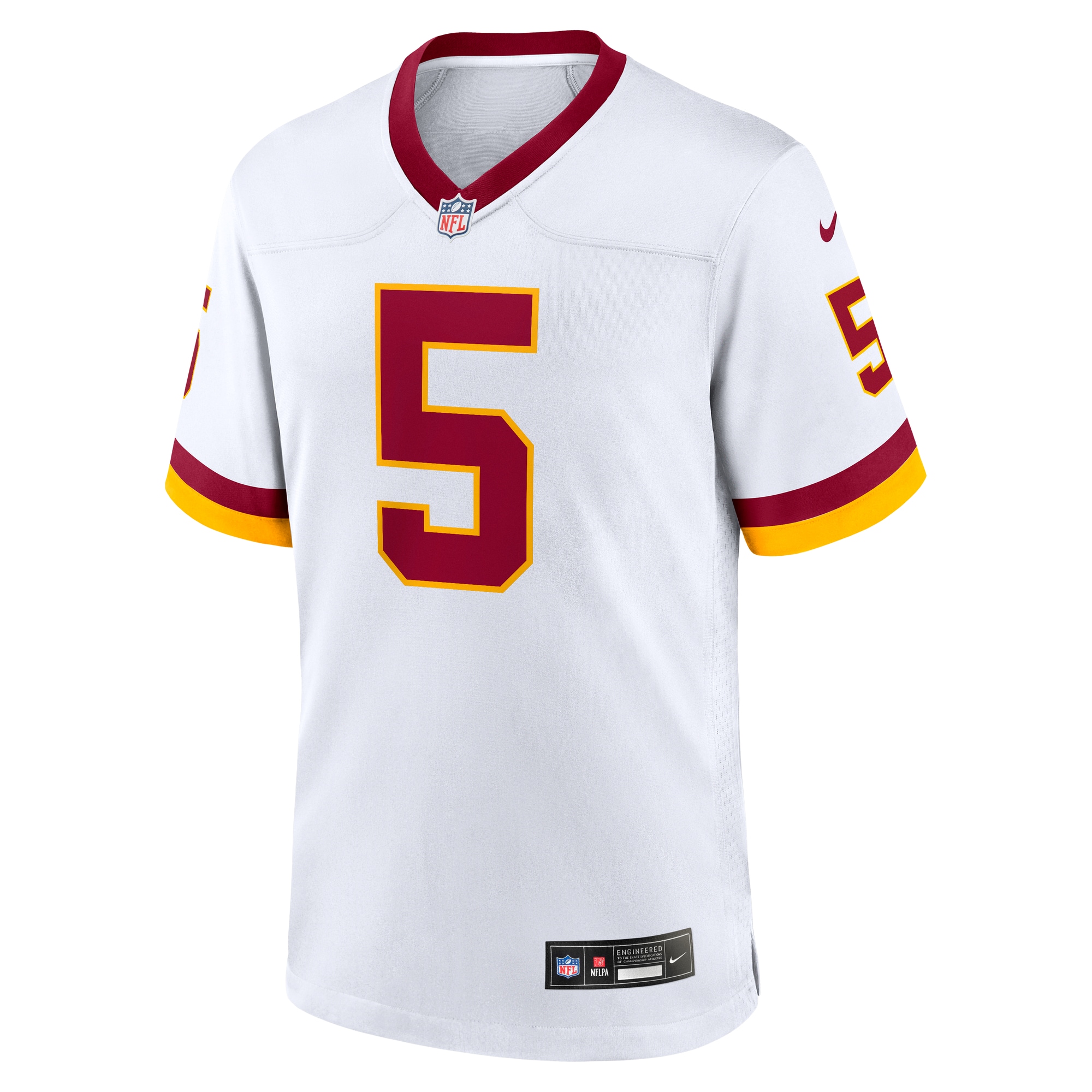 Jayden Daniels Washington Commanders Nike Game Super Bowl Era Jersey – White Clowdercats