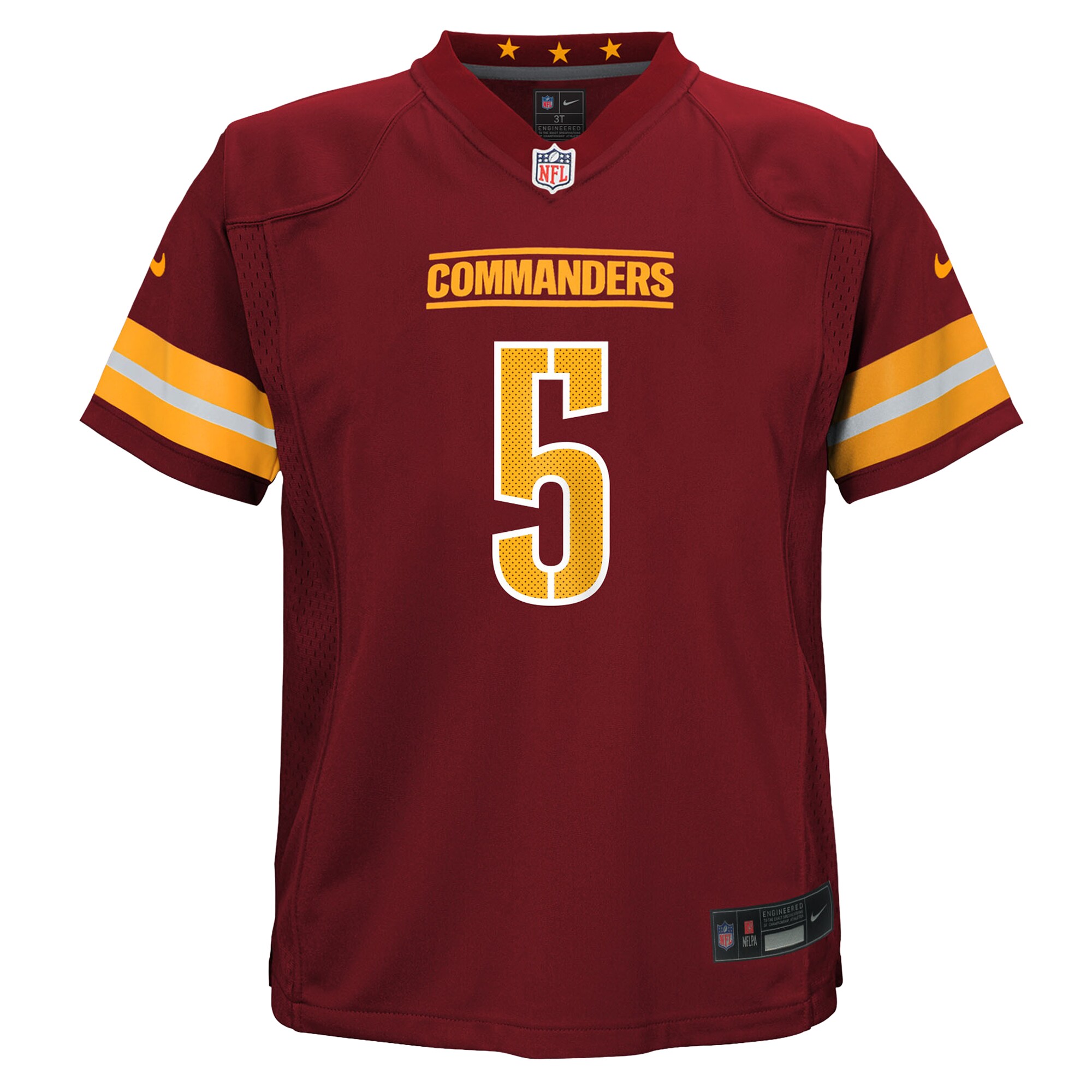Jayden Daniels Washington Commanders Nike Toddler Game Jersey – Burgundy Clowdercats