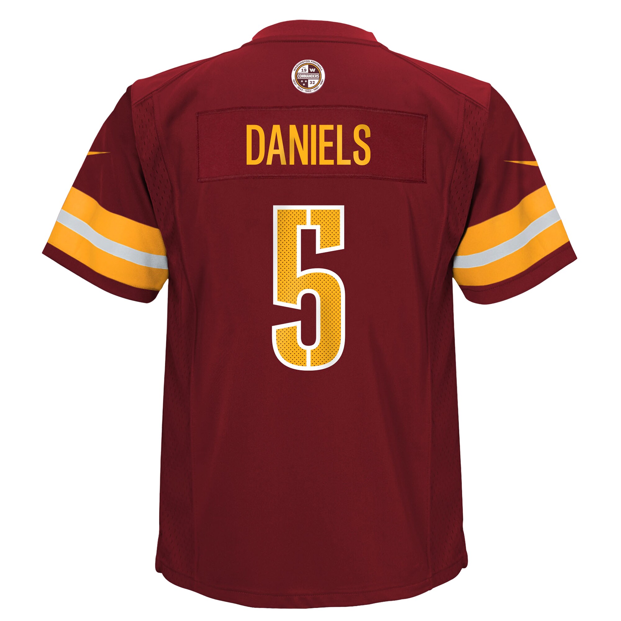 Jayden Daniels Washington Commanders Nike Toddler Game Jersey – Burgundy Clowdercats