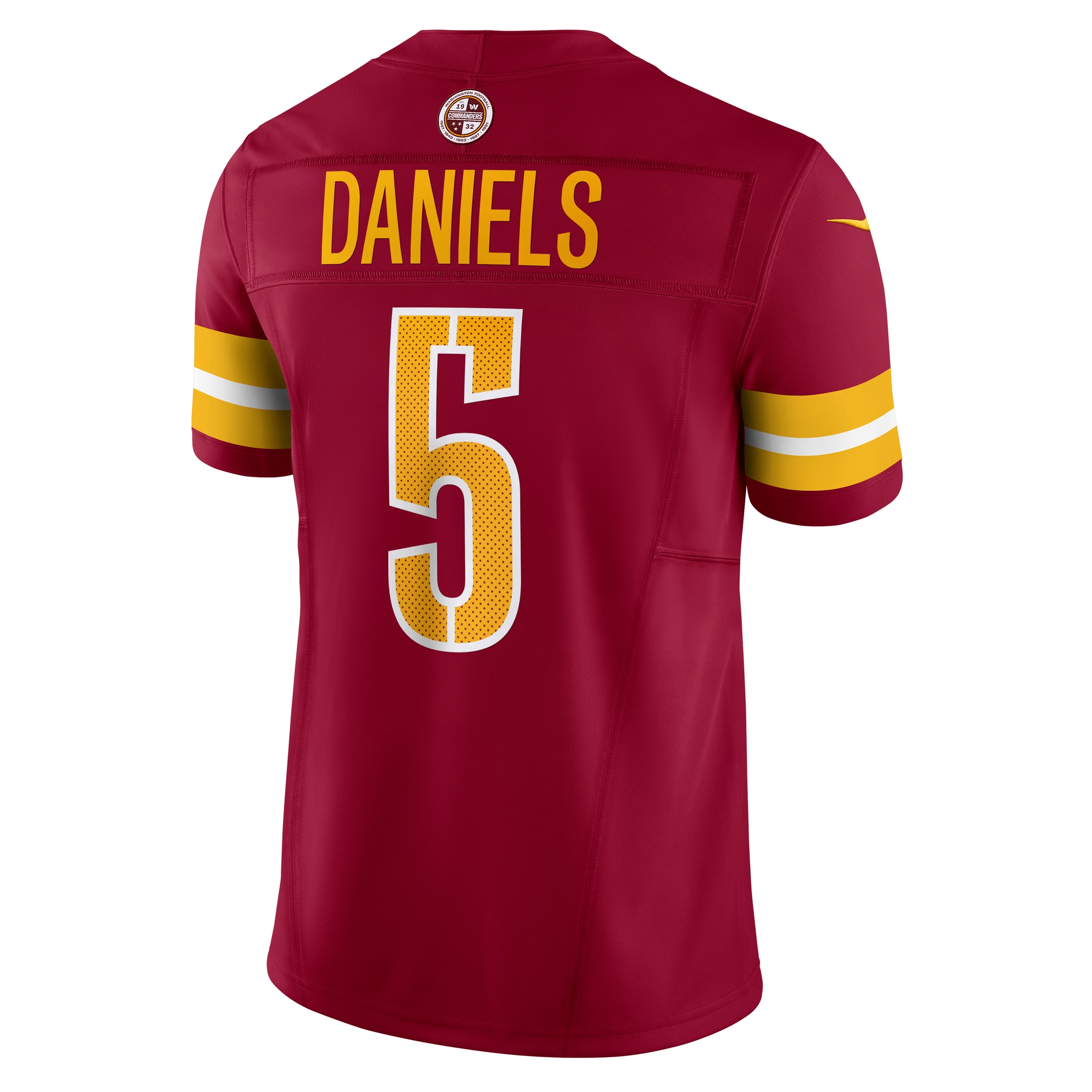 Jayden Daniels Washington Commanders Nike Vapor F.U.S.E. Limited Jersey – Burgundy Clowdercats
