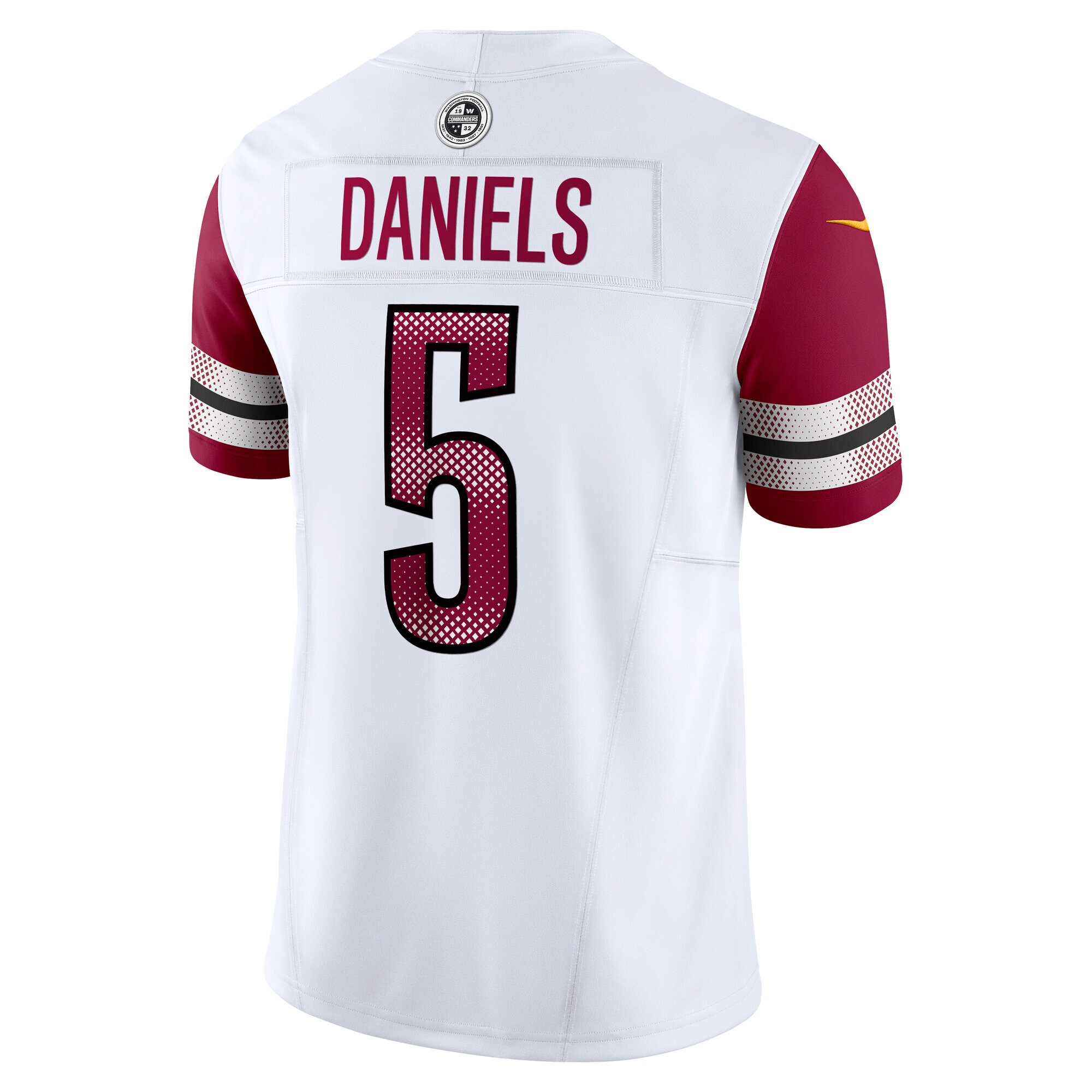 Jayden Daniels Washington Commanders Nike Vapor F.U.S.E. Limited Jersey – White Clowdercats
