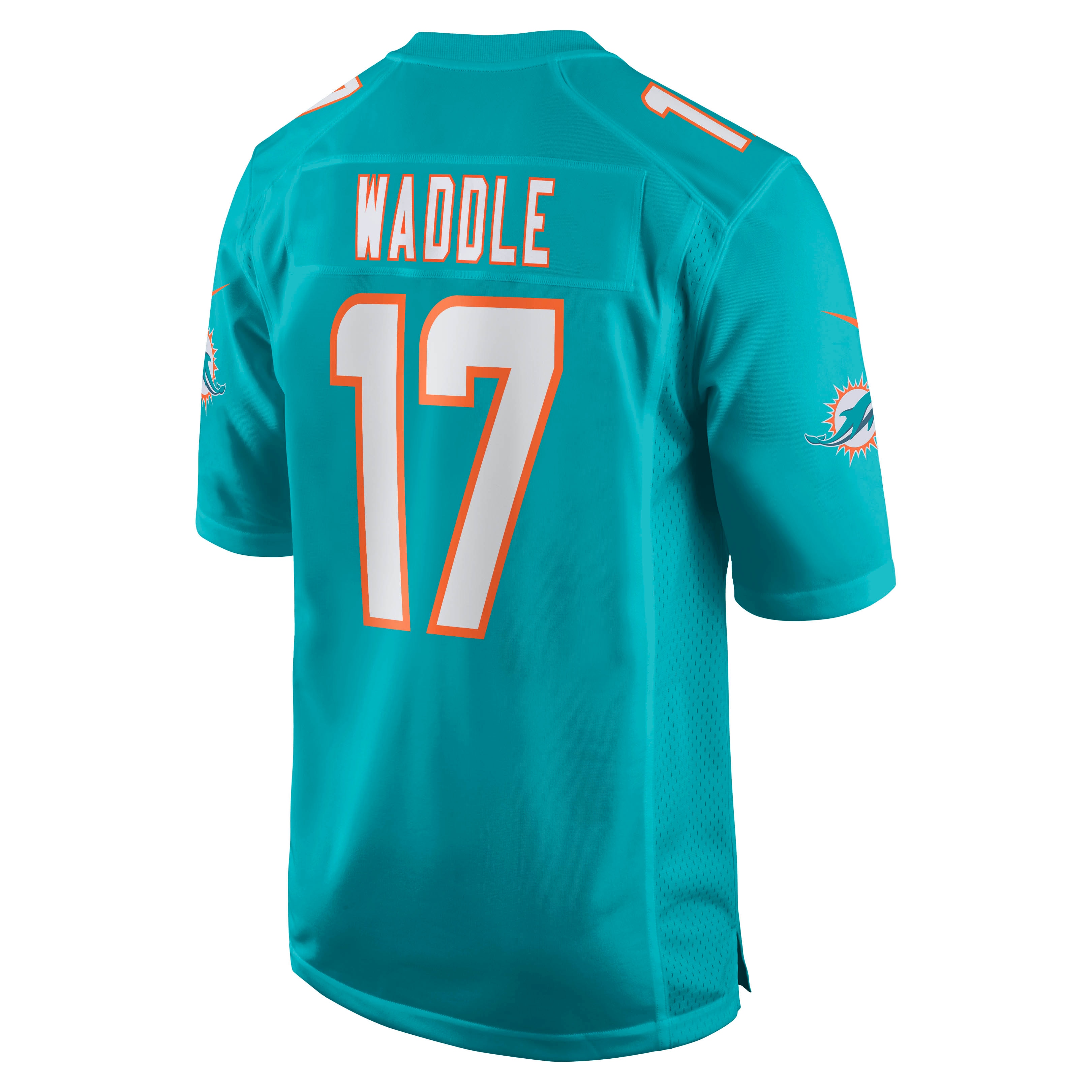 Jaylen Waddle Miami Dolphins Nike Game Player Jersey – Aqua Clowdercats