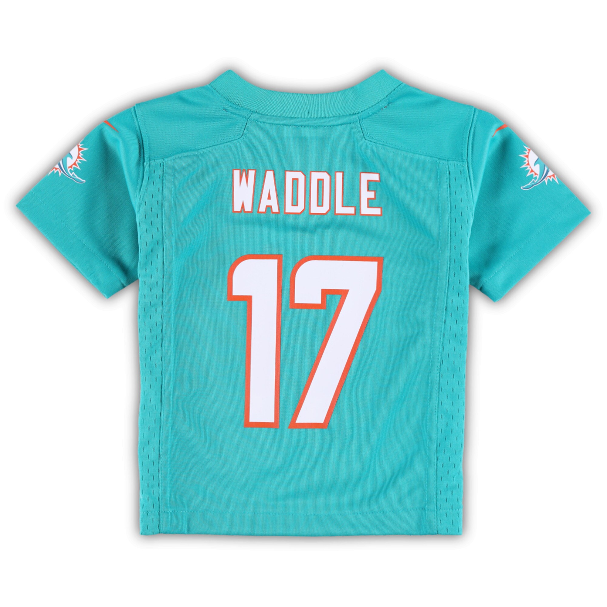 Jaylen Waddle Miami Dolphins Nike Toddler Game Jersey – Aqua Clowdercats
