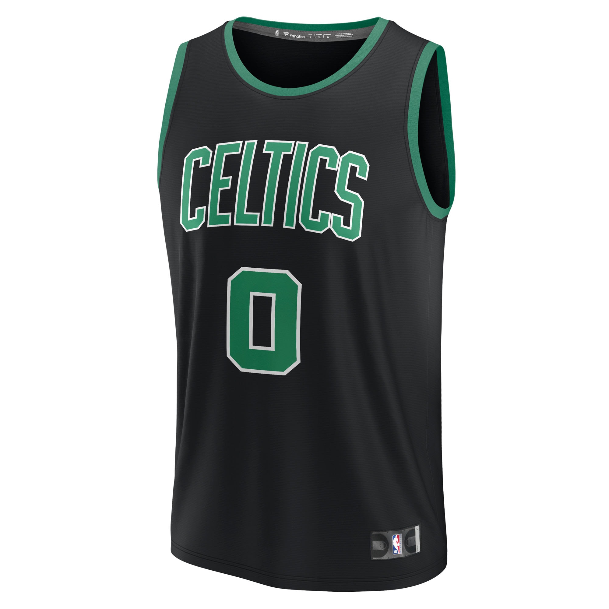 Jayson Tatum Boston Celtics Fanatics Youth Fast Break Replica Player Jersey – Statement Edition – Black Clowdercats