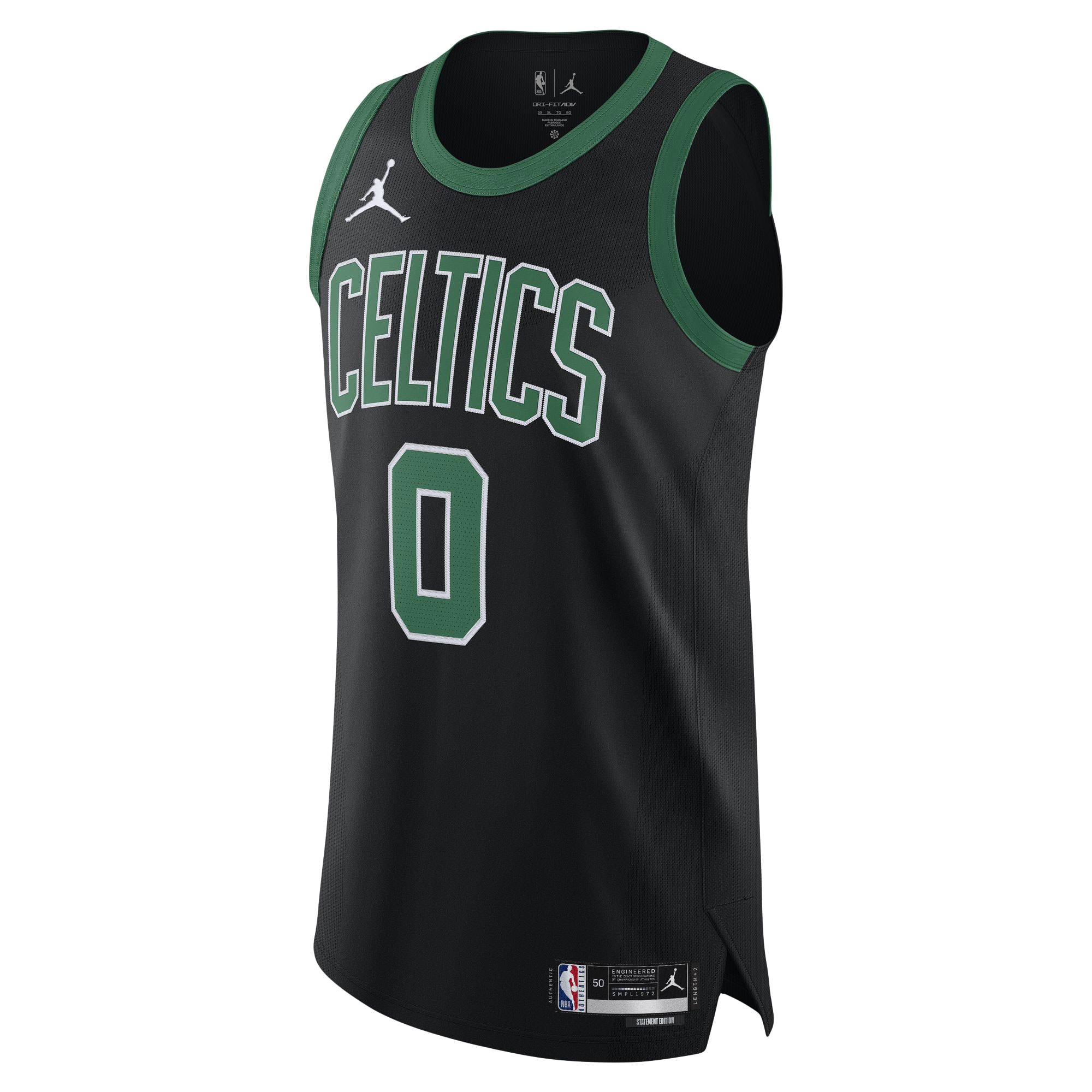 Jayson Tatum Boston Celtics Jordan Brand Authentic Player Jersey – Statement Edition – Black Clowdercats