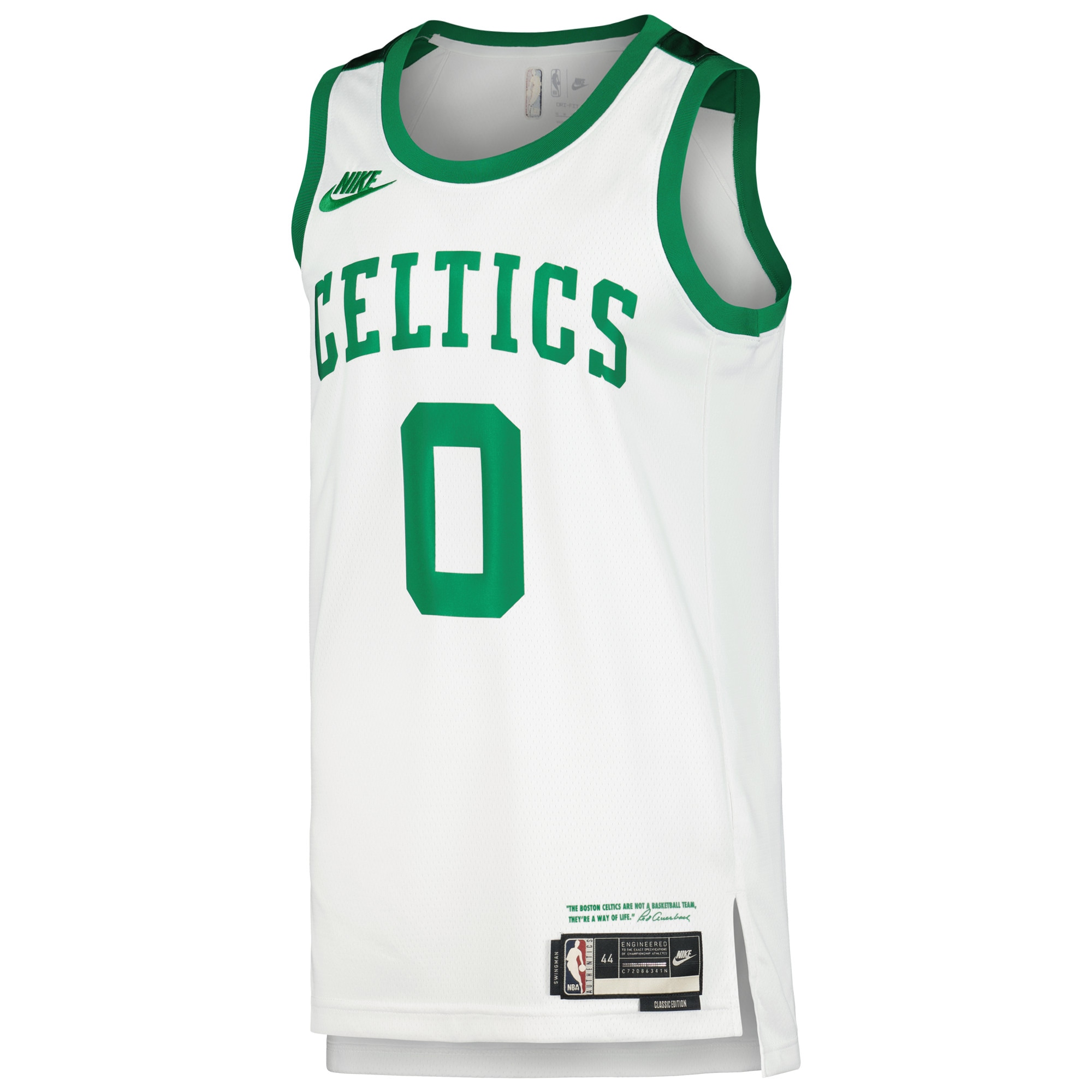 Jayson Tatum Boston Celtics Nike Swingman Player Jersey – Classic Edition – White Clowdercats