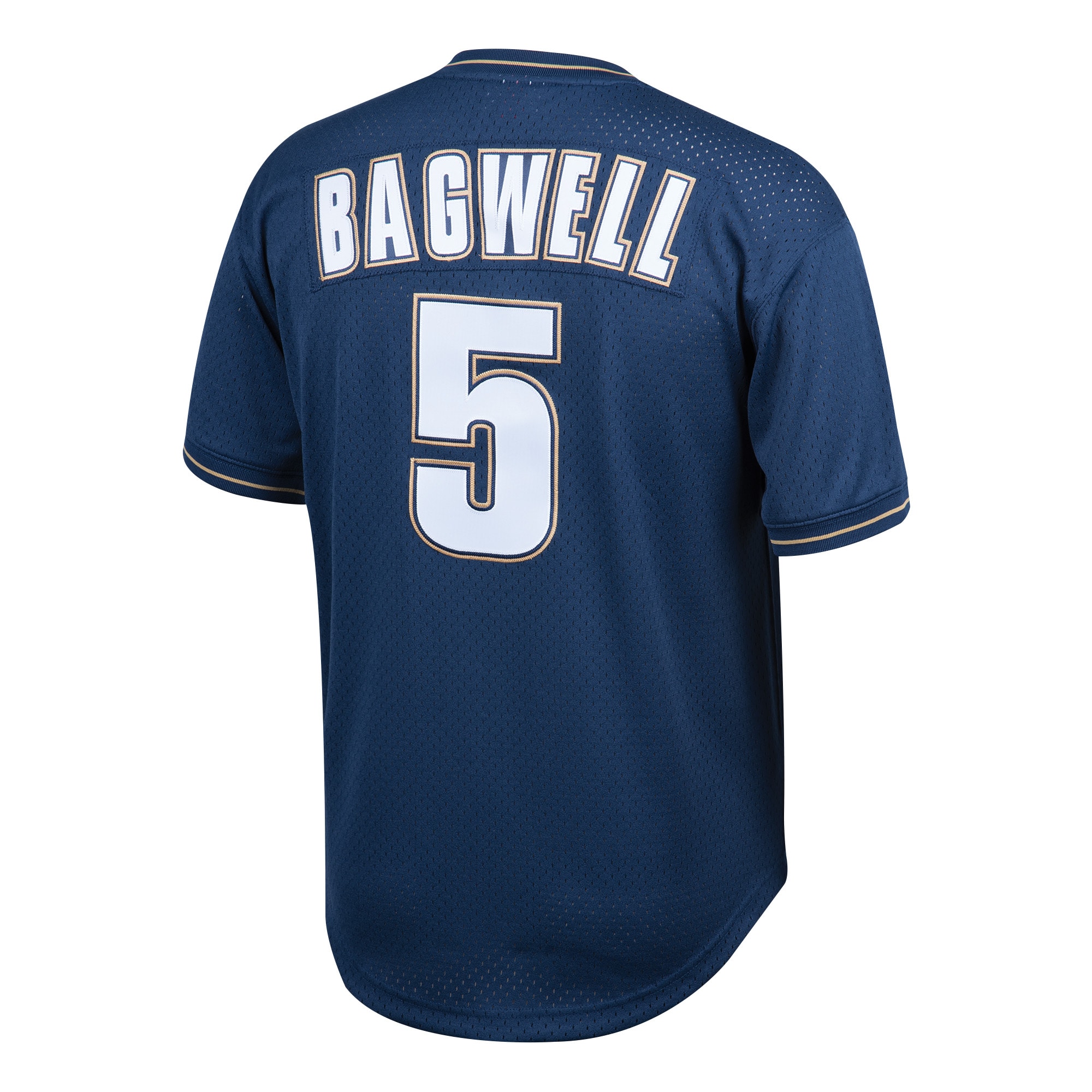 Jeff Bagwell Houston Astros Mitchell & Ness Youth Cooperstown Collection Mesh Batting Practice Jersey – Navy
