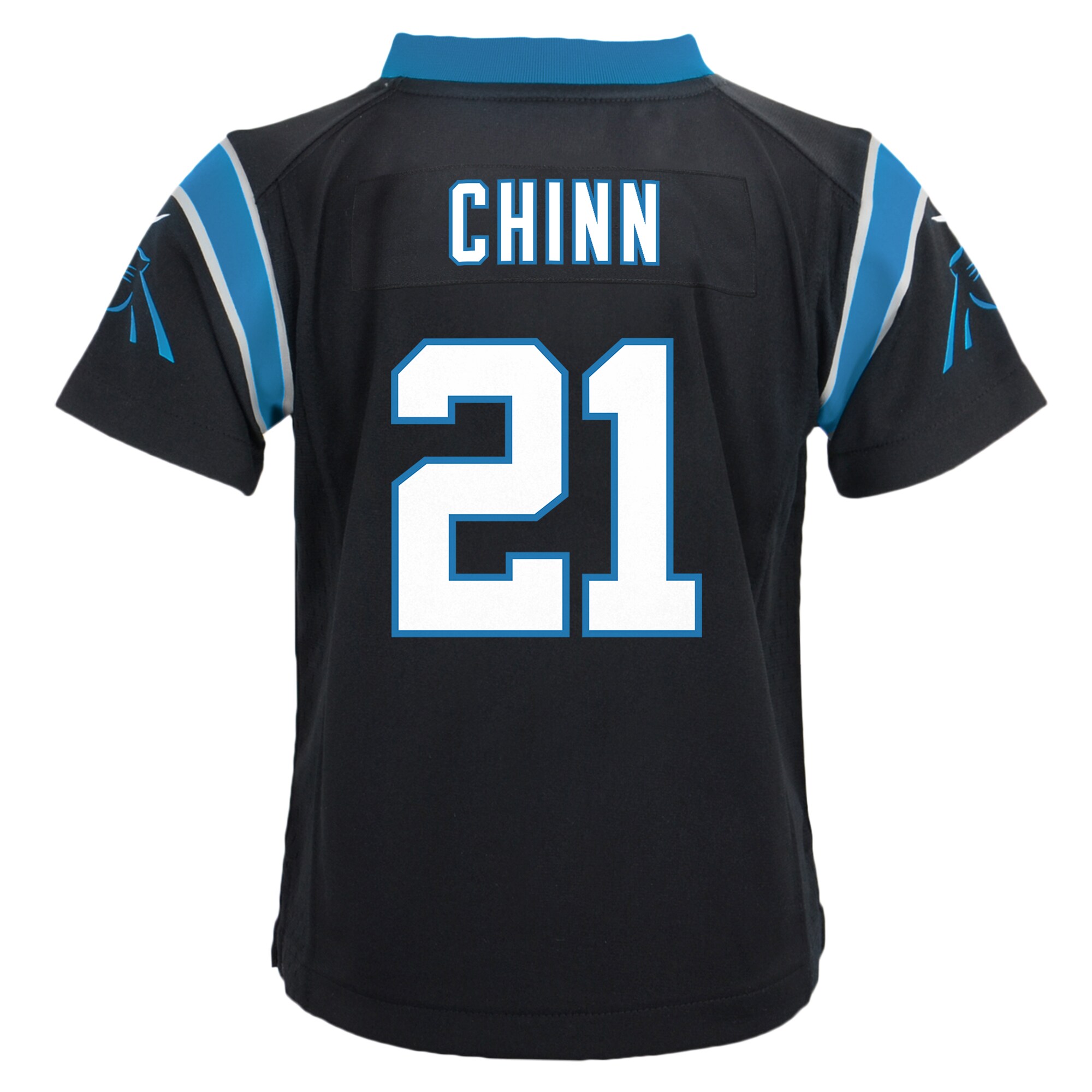 Jeremy Chinn Carolina Panthers Nike Toddler Game Jersey – Black Clowdercats