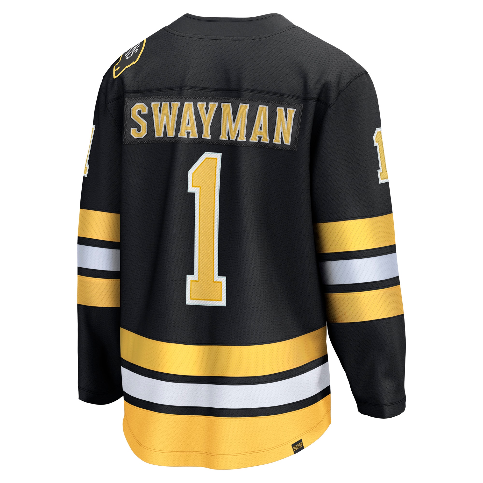 Jeremy Swayman Boston Bruins Fanatics Home Breakaway Player Jersey – Black Clowdercats