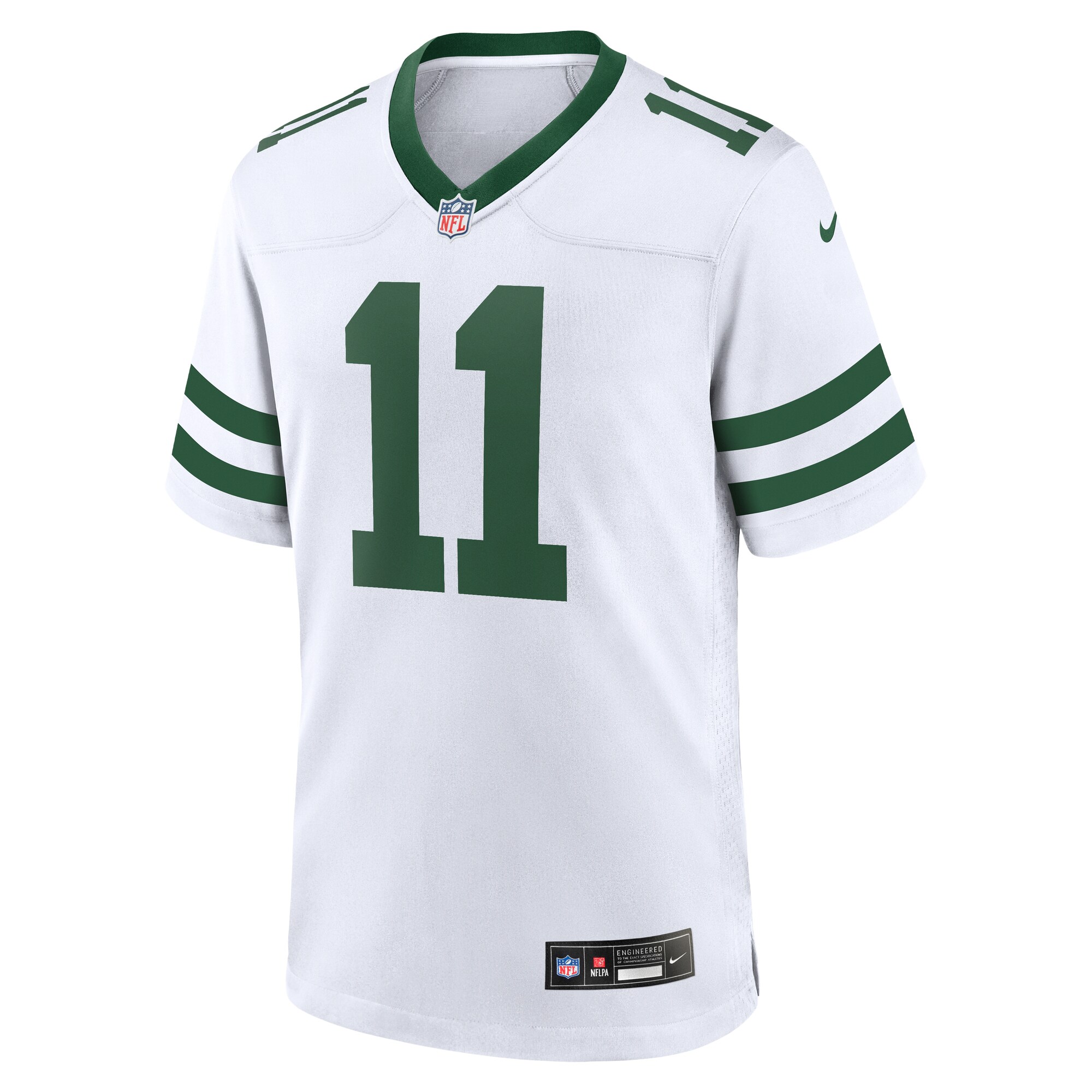 Jermaine Johnson II New York Jets Nike Game Jersey – Legacy White Clowdercats