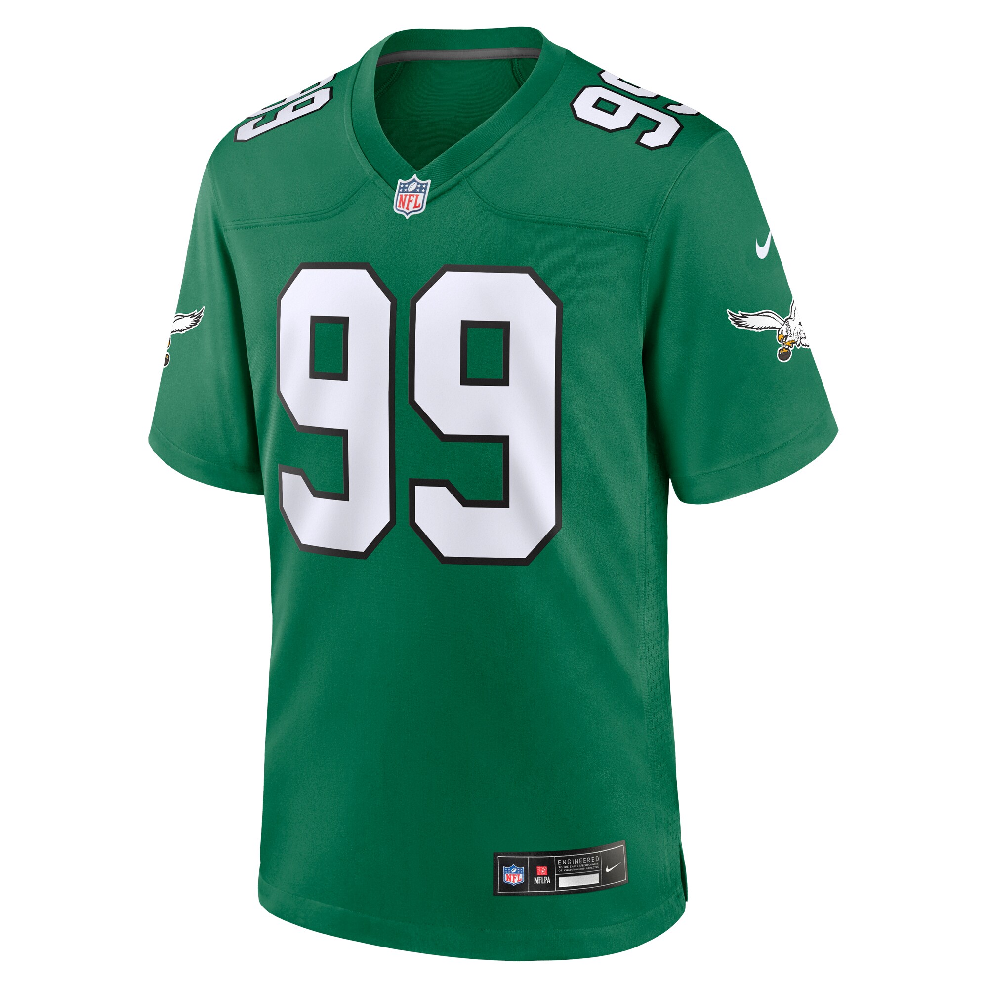 Jerome Brown Philadelphia Eagles Nike Retired Player Alternate Game Jersey – Kelly Green Clowdercats