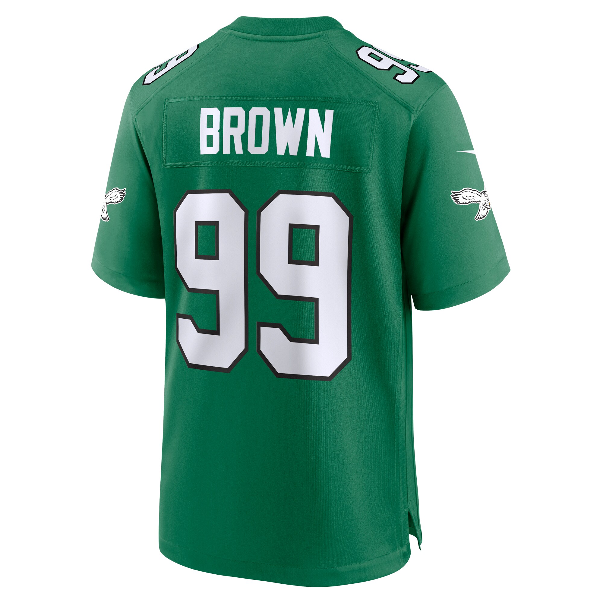 Jerome Brown Philadelphia Eagles Nike Retired Player Alternate Game Jersey – Kelly Green Clowdercats