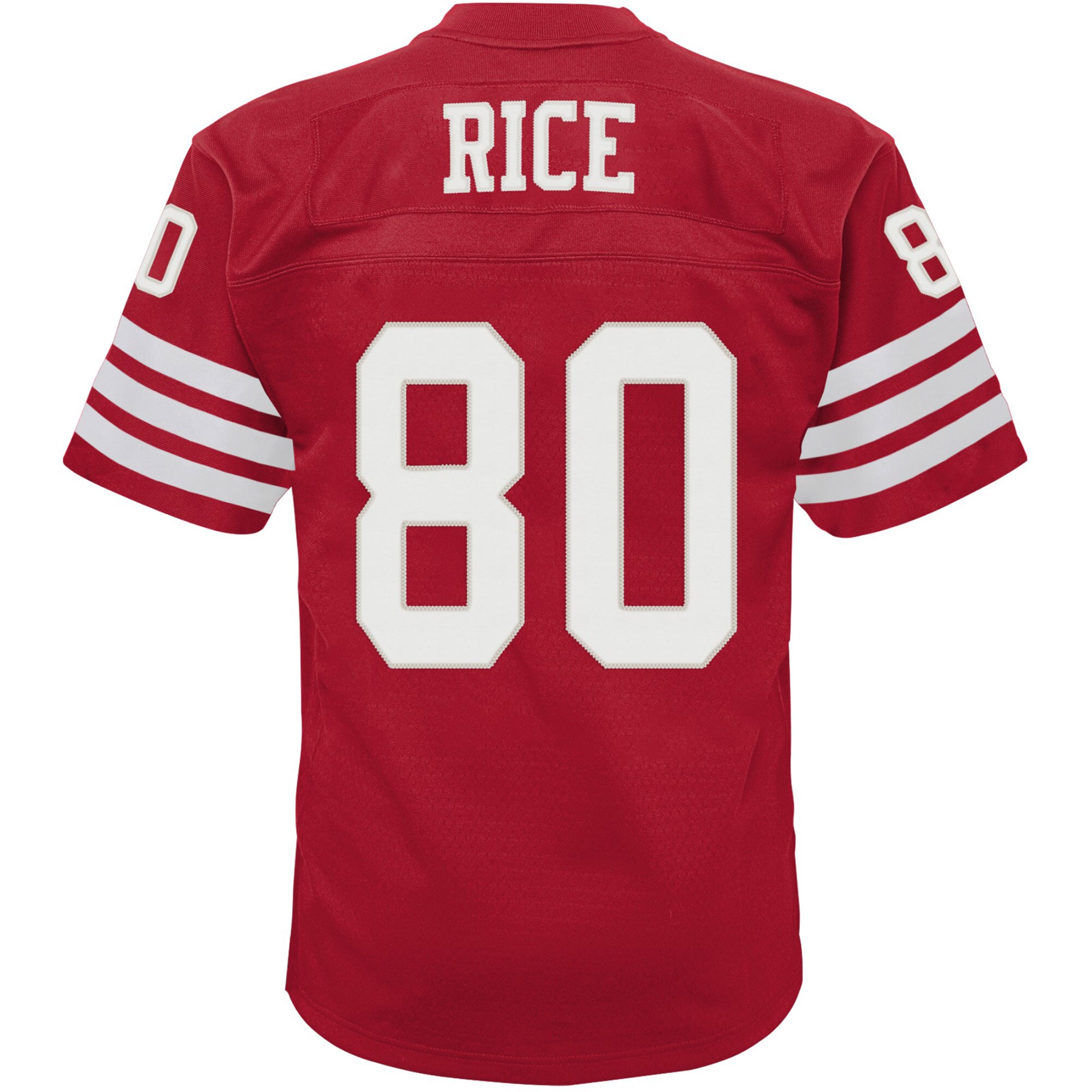 Jerry Rice San Francisco 49ers Mitchell & Ness Infant 1990 Retired Legacy Jersey – Scarlet Clowdercats