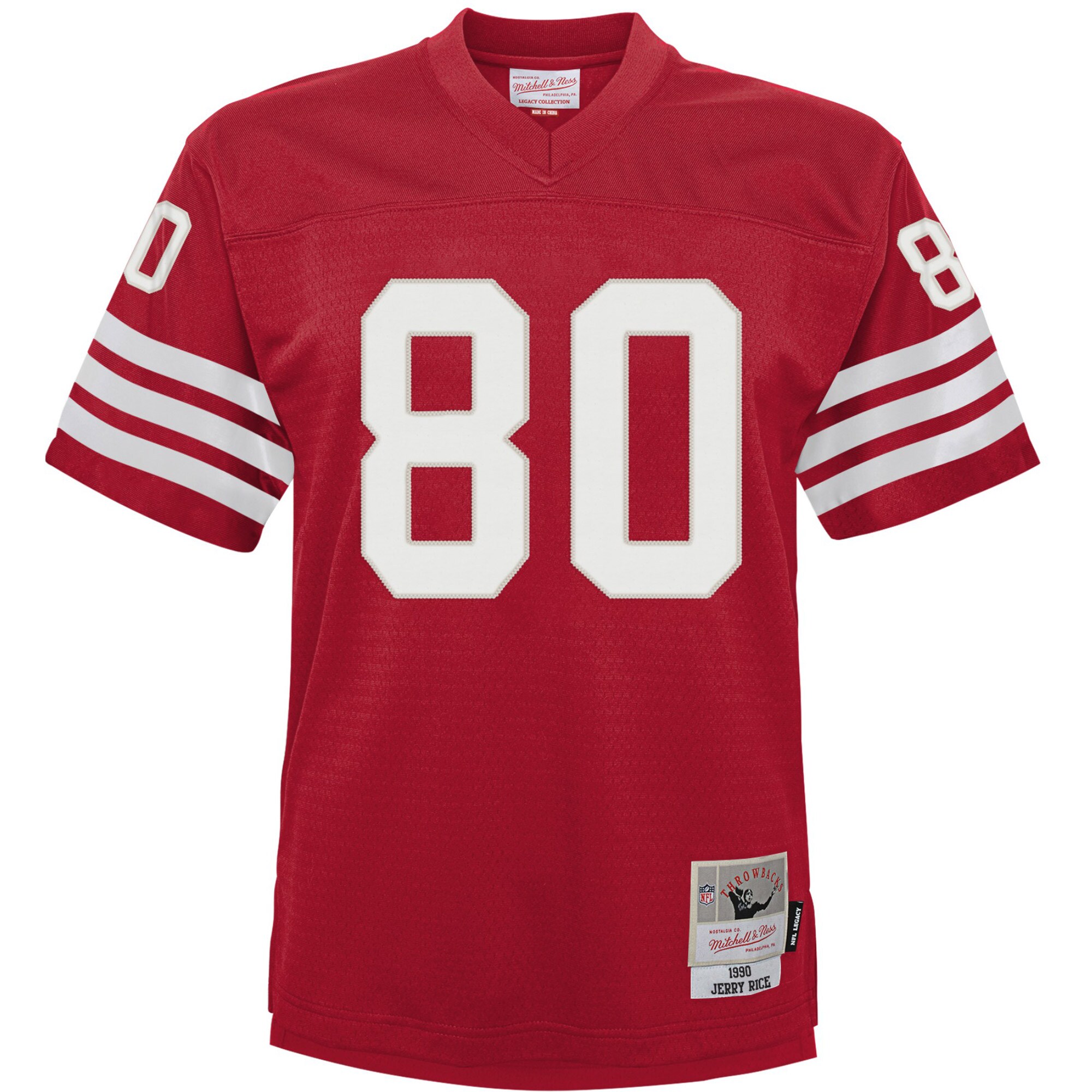 Jerry Rice San Francisco 49ers Mitchell & Ness Infant 1990 Retired Legacy Jersey – Scarlet Clowdercats