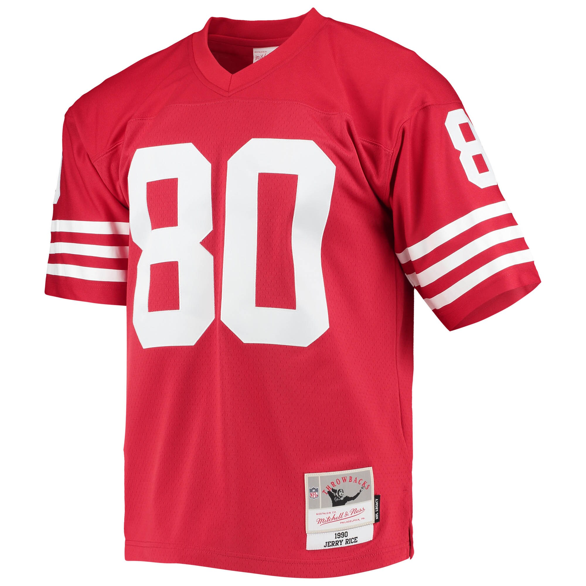 Jerry Rice San Francisco 49ers Mitchell & Ness Legacy Replica Jersey – Scarlet Clowdercats