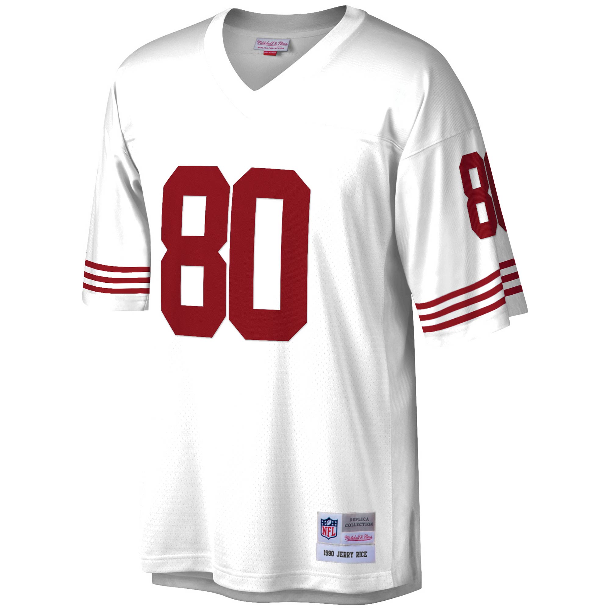 Jerry Rice San Francisco 49ers Mitchell & Ness Legacy Replica Jersey – White Clowdercats