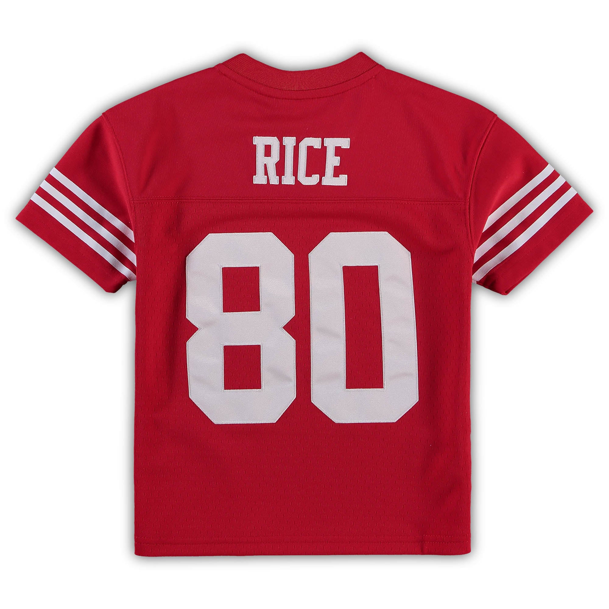 Jerry Rice San Francisco 49ers Mitchell & Ness Preschool 1990 Retired Player Legacy Jersey – Scarlet Clowdercats