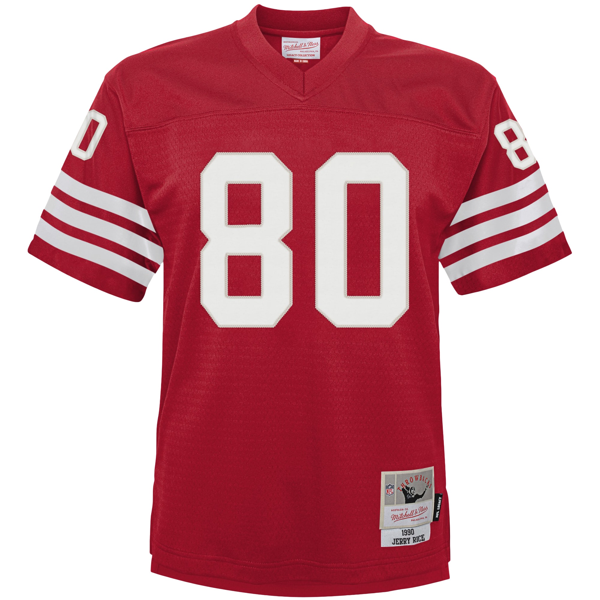 Jerry Rice San Francisco 49ers Mitchell & Ness Toddler 1990 Retired Legacy Jersey – Scarlet Clowdercats