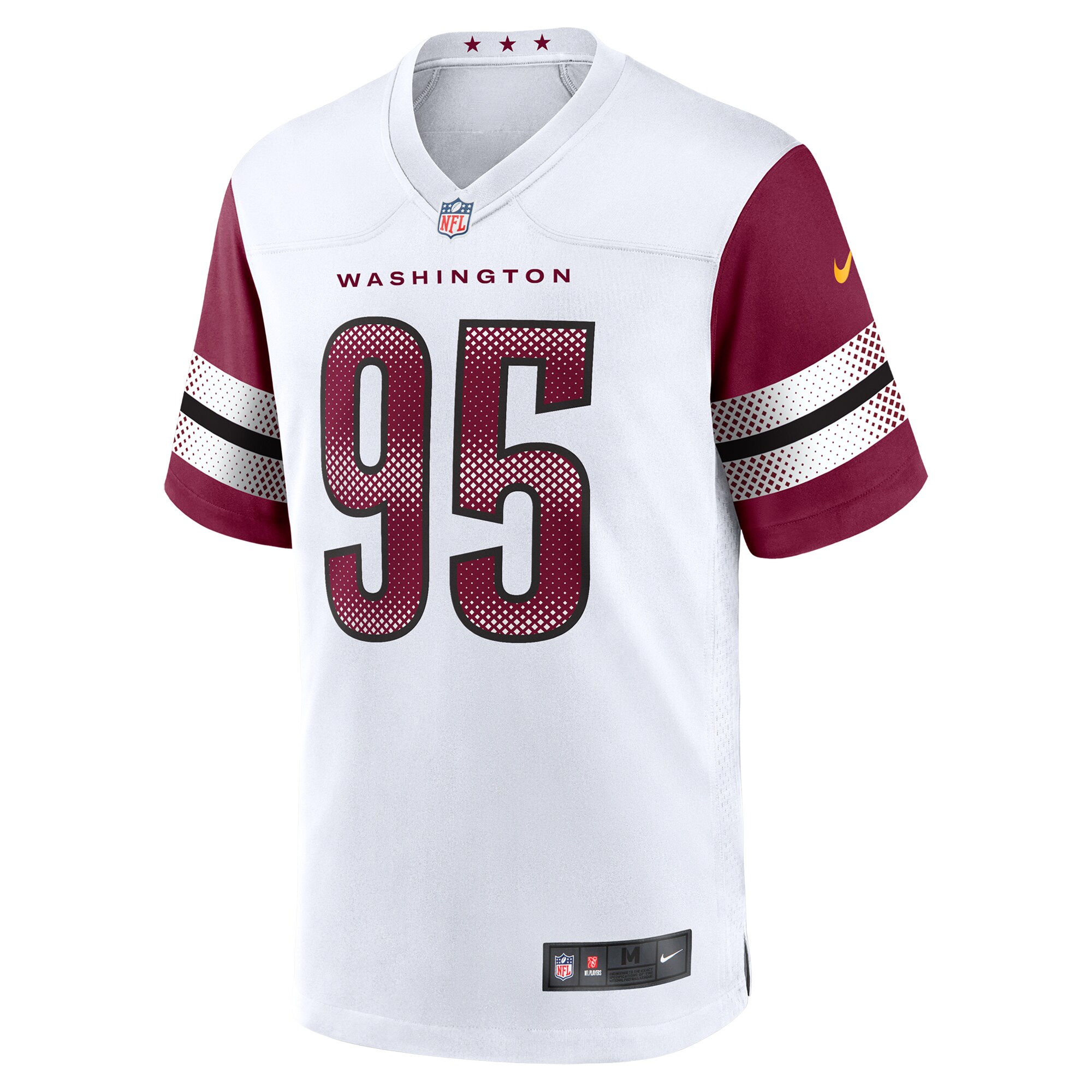 Jer’Zhan Newton Washington Commanders Nike Game Jersey – White Clowdercats