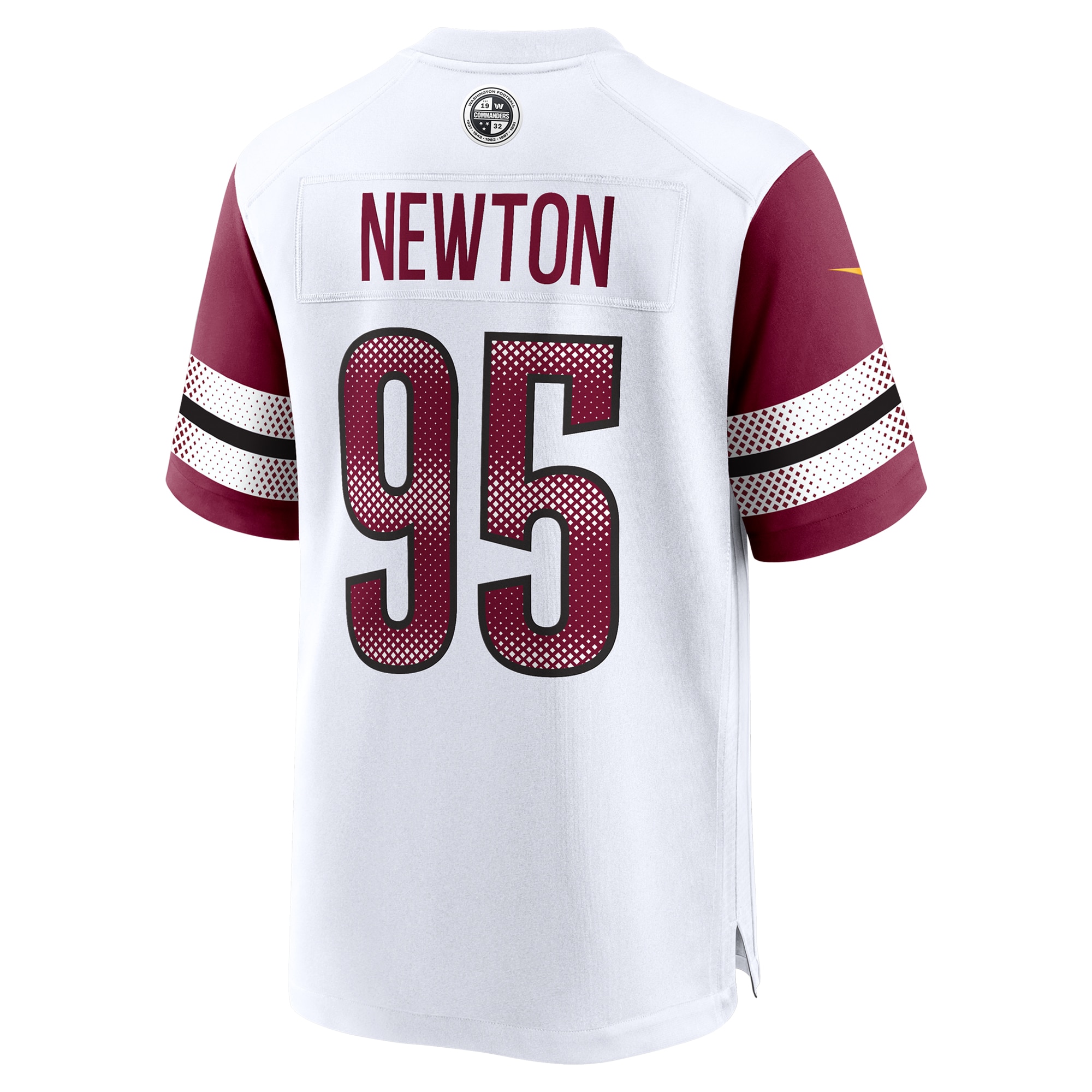 Jer’Zhan Newton Washington Commanders Nike Game Jersey – White Clowdercats
