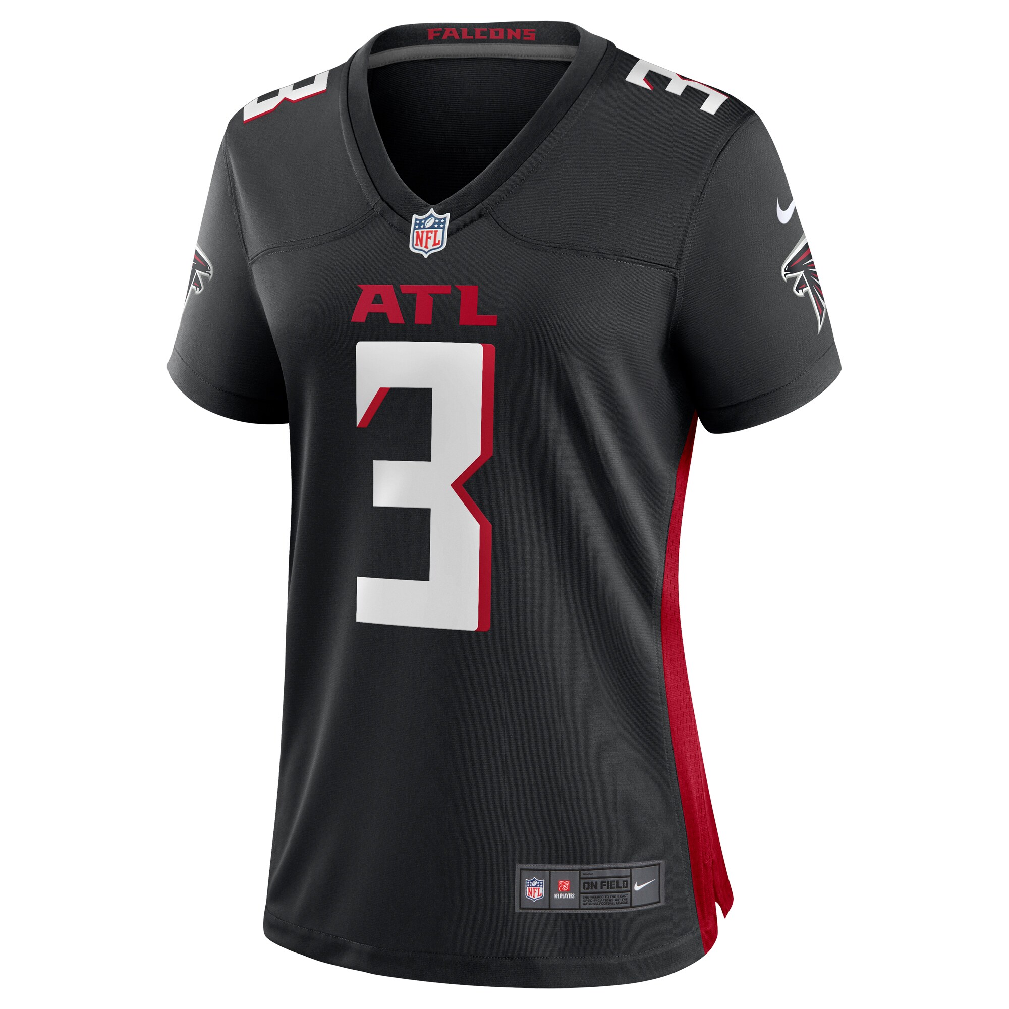Jessie Bates III Atlanta Falcons Nike Women’s Game Player Jersey – Black Clowdercats