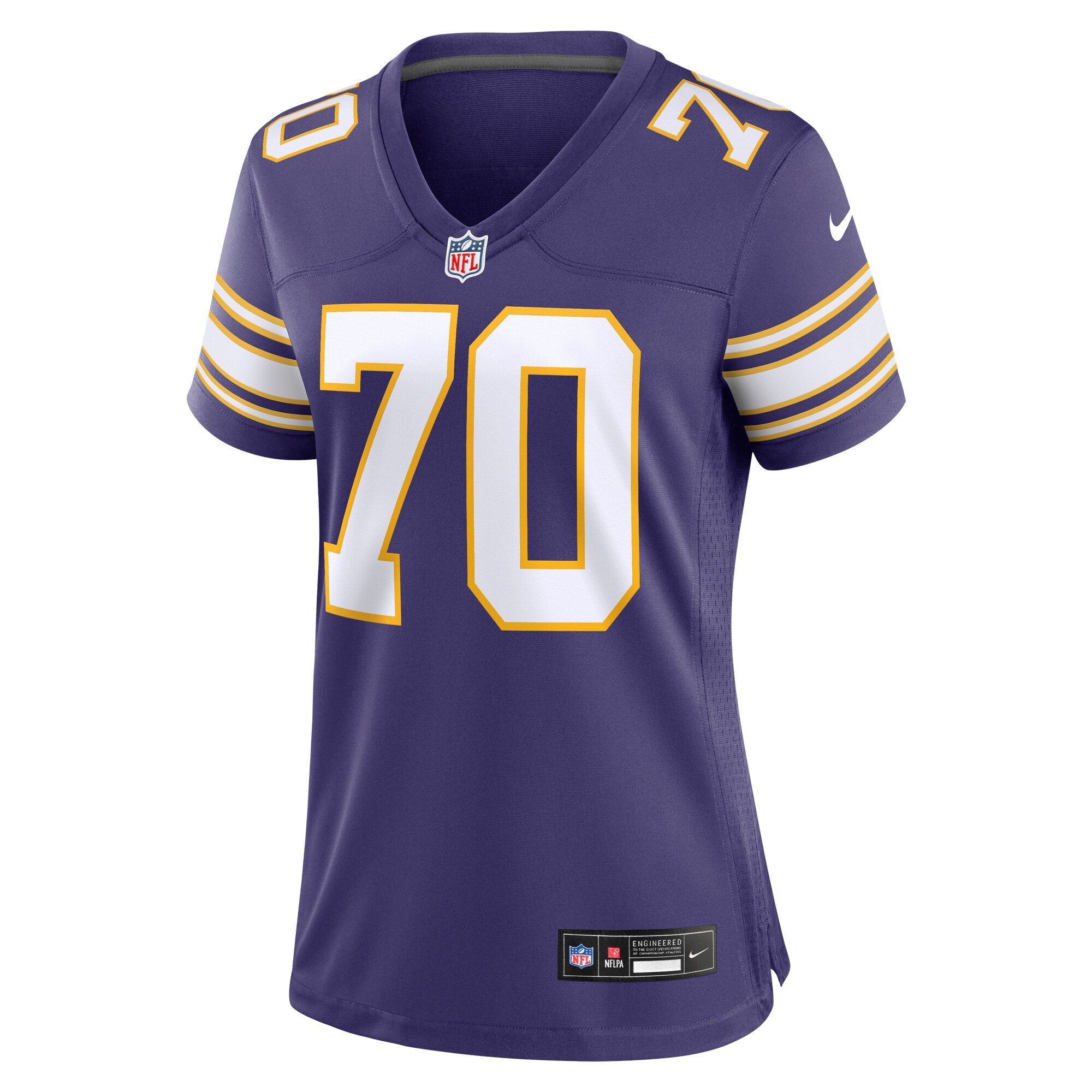 Jim Marshall Minnesota Vikings Nike Women’s Classic Retired Player Jersey – Purple Clowdercats