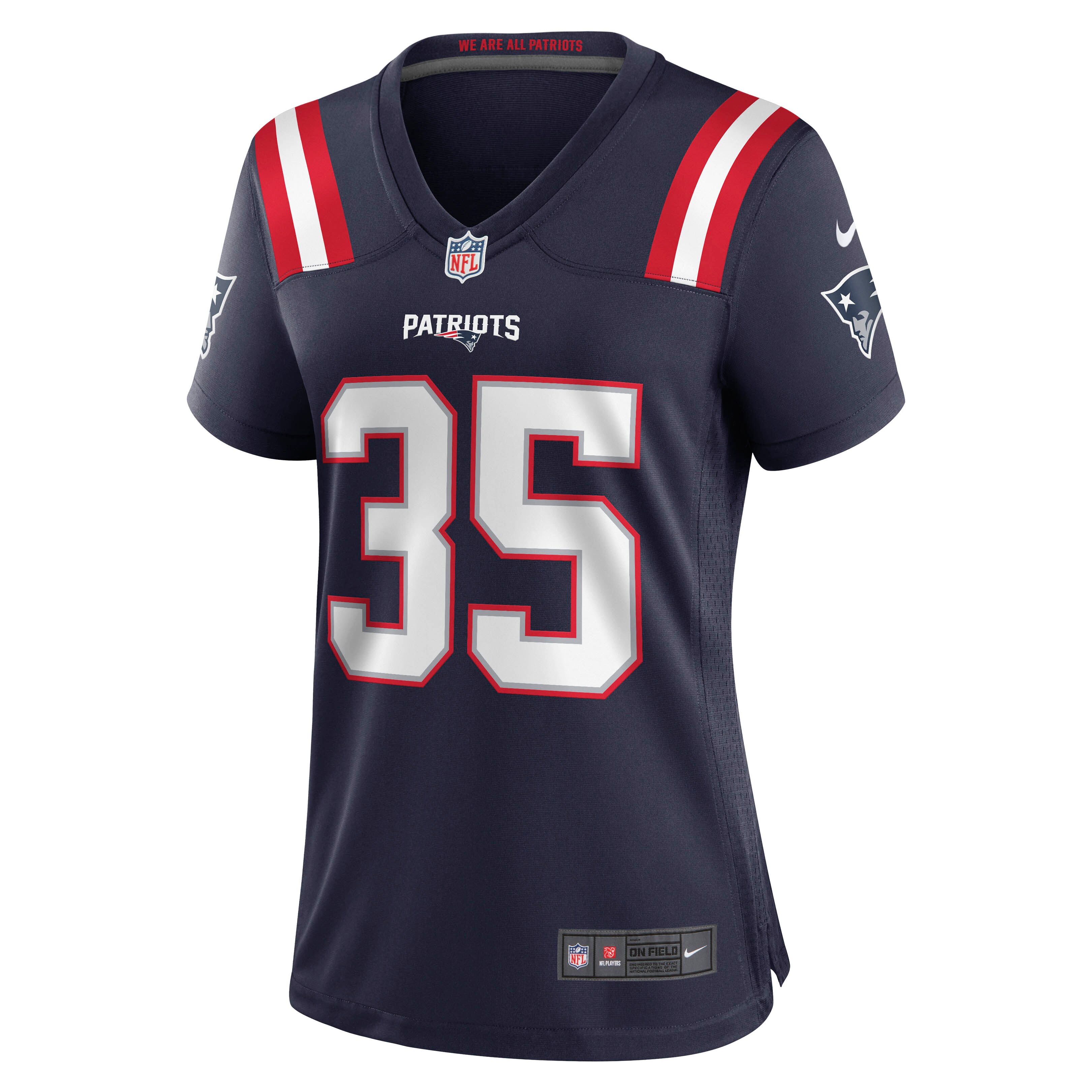 Jim Nance New England Patriots Nike Women’s Retired Player Jersey – Navy Clowdercats
