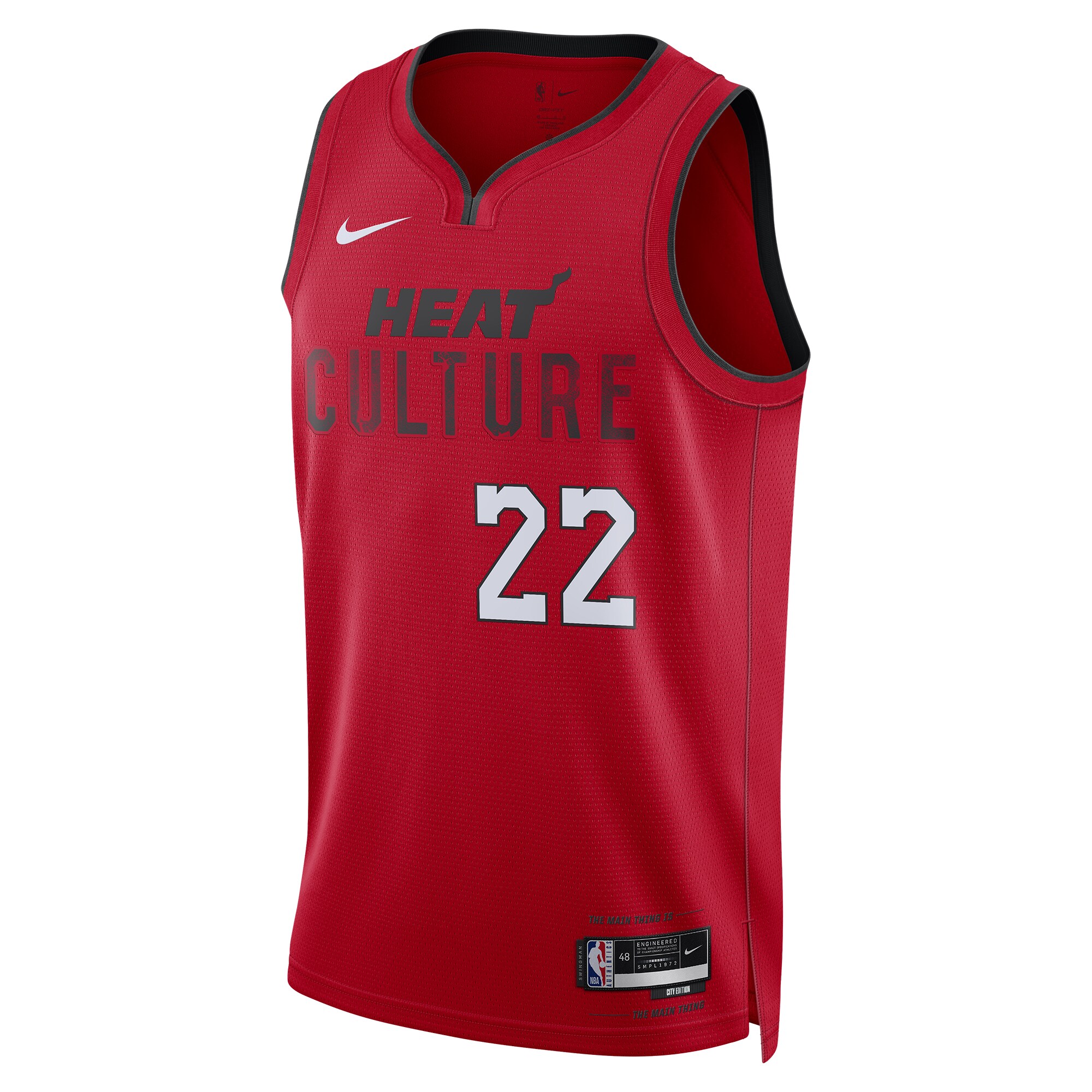 Jimmy Butler Miami Heat Nike Unisex 2024/25 Swingman Player Jersey – City Edition – Red Clowdercats