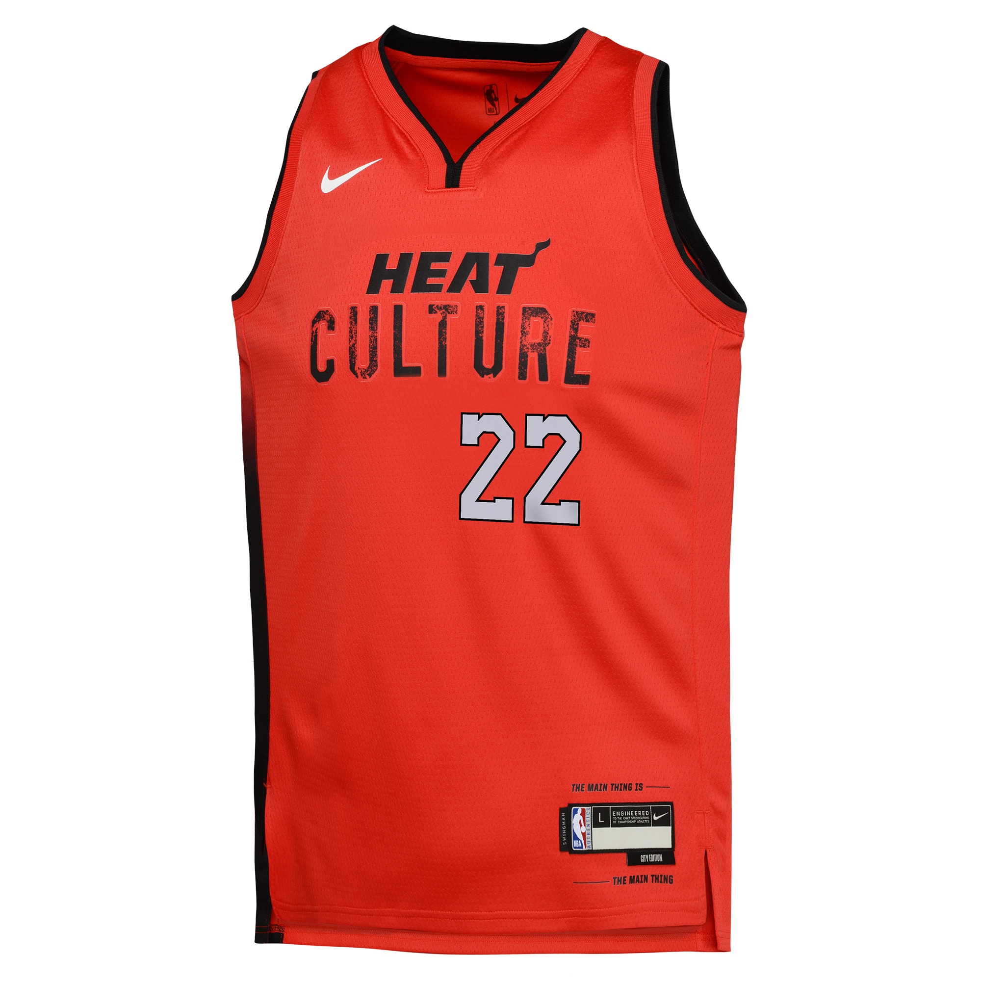 Jimmy Butler Miami Heat Nike Youth 2024/25 Swingman Player Jersey – City Edition – Red Clowdercats