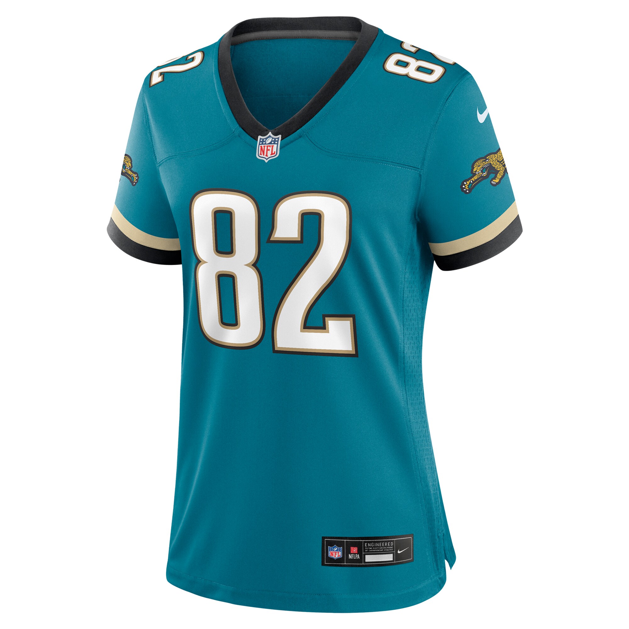 Jimmy Smith Jacksonville Jaguars Nike Women’s Prowler Throwback Retired Player Game Jersey – Teal Clowdercats