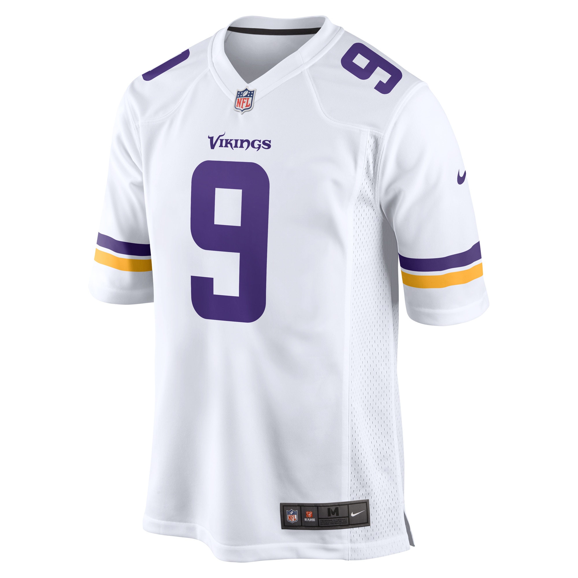 J.J. McCarthy Minnesota Vikings Nike Game Jersey – White Clowdercats