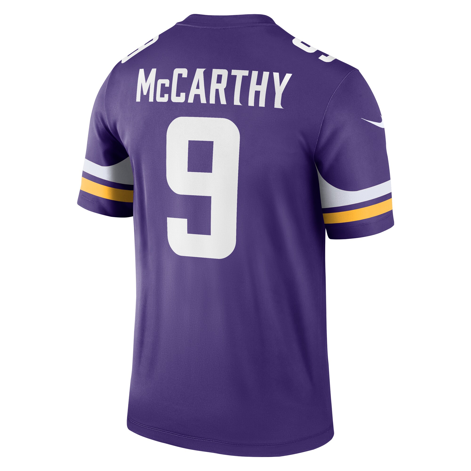 J.J. McCarthy Minnesota Vikings Nike Legend Player Performance Top – Purple Clowdercats