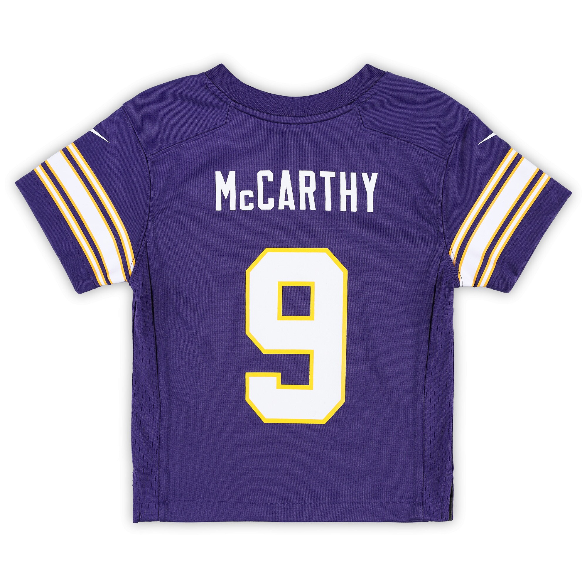 J.J. McCarthy Minnesota Vikings Nike Preschool Classic Player Game Jersey – Purple Clowdercats