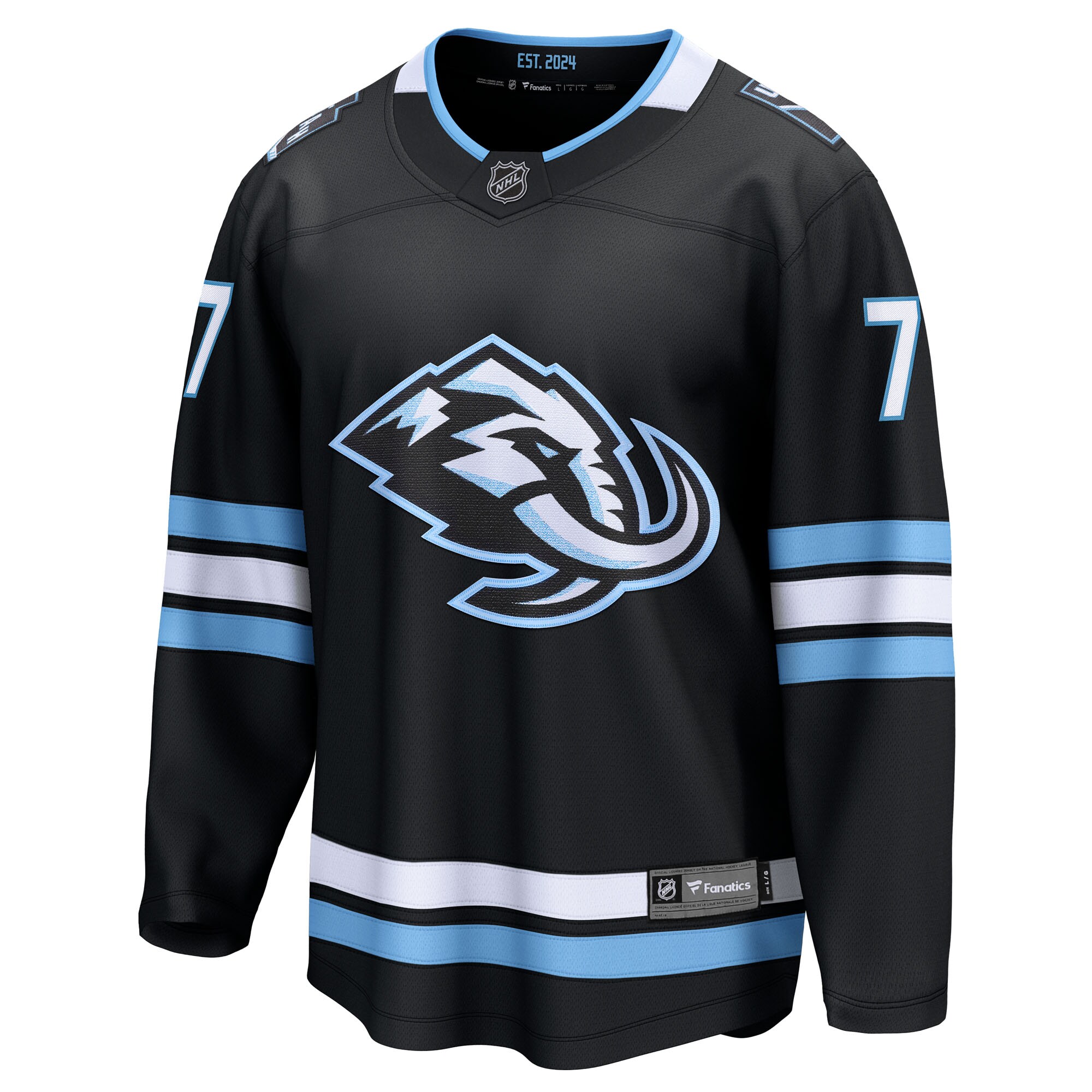 JJ Peterka Utah Mammoth Fanatics Home Breakaway Jersey – Black Clowdercats