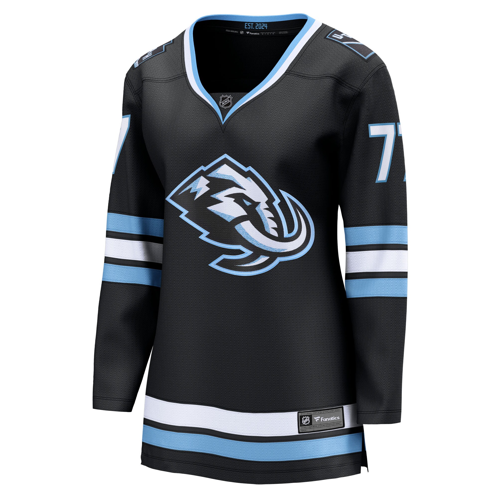 JJ Peterka Utah Mammoth Fanatics Women’s Home Breakaway Jersey – Black Clowdercats