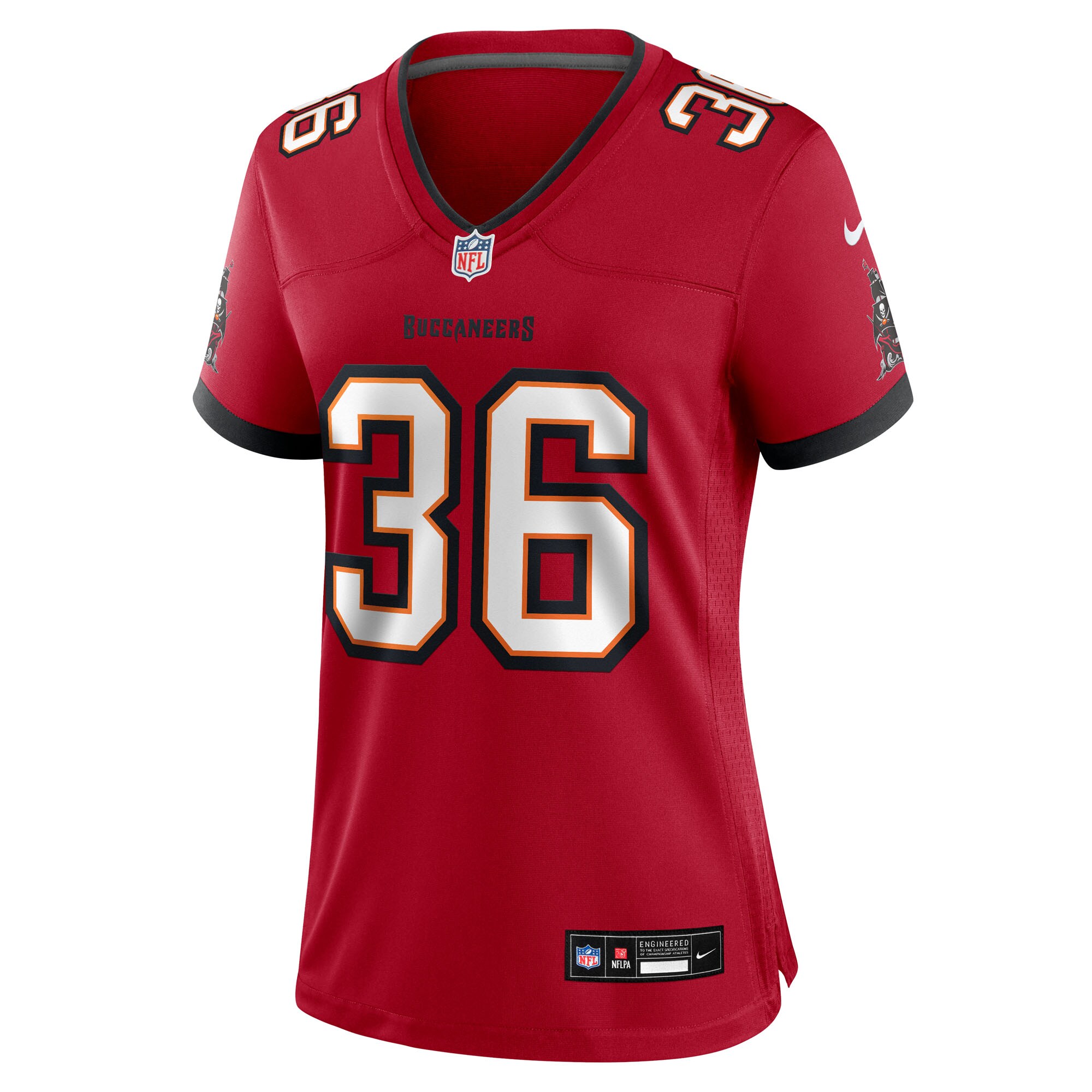 JJ Roberts Tampa Bay Buccaneers Nike Women’s Team Game Jersey – Red Clowdercats