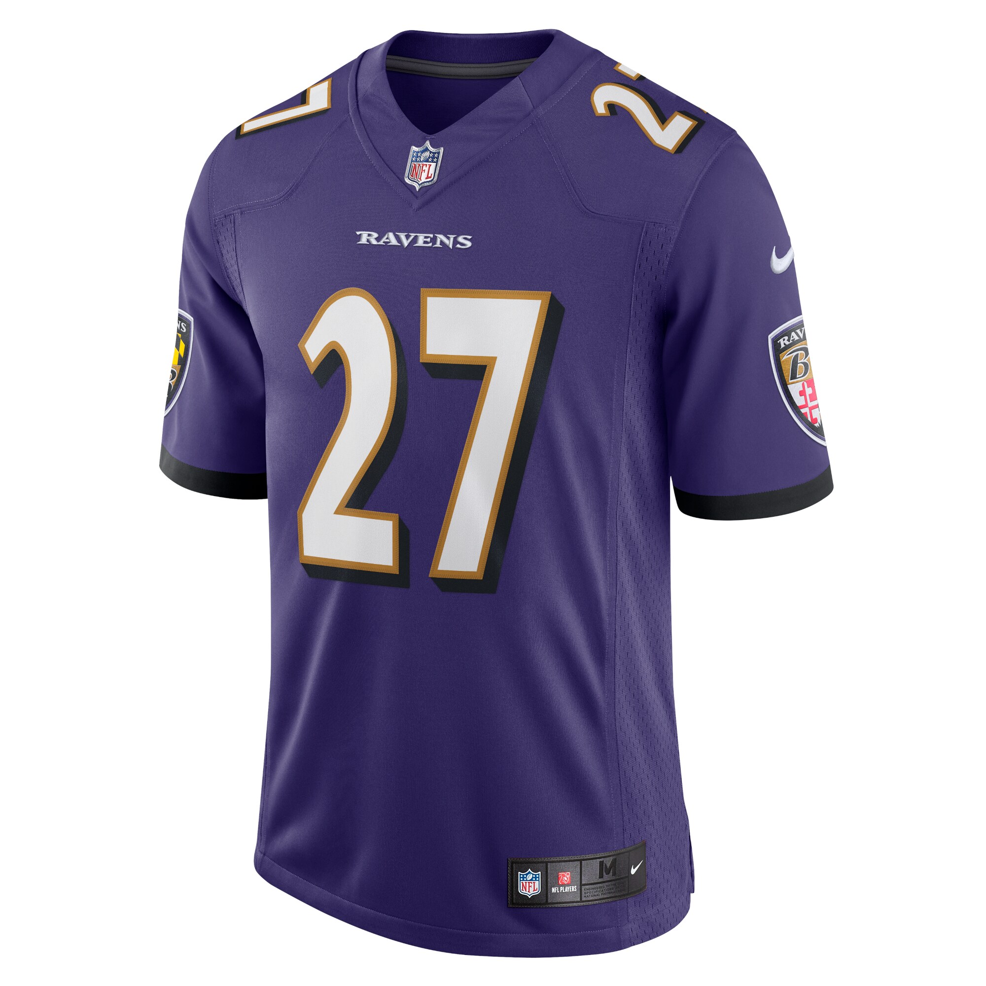 J.K. Dobbins Baltimore Ravens Nike Vapor Limited Jersey – Purple Clowdercats
