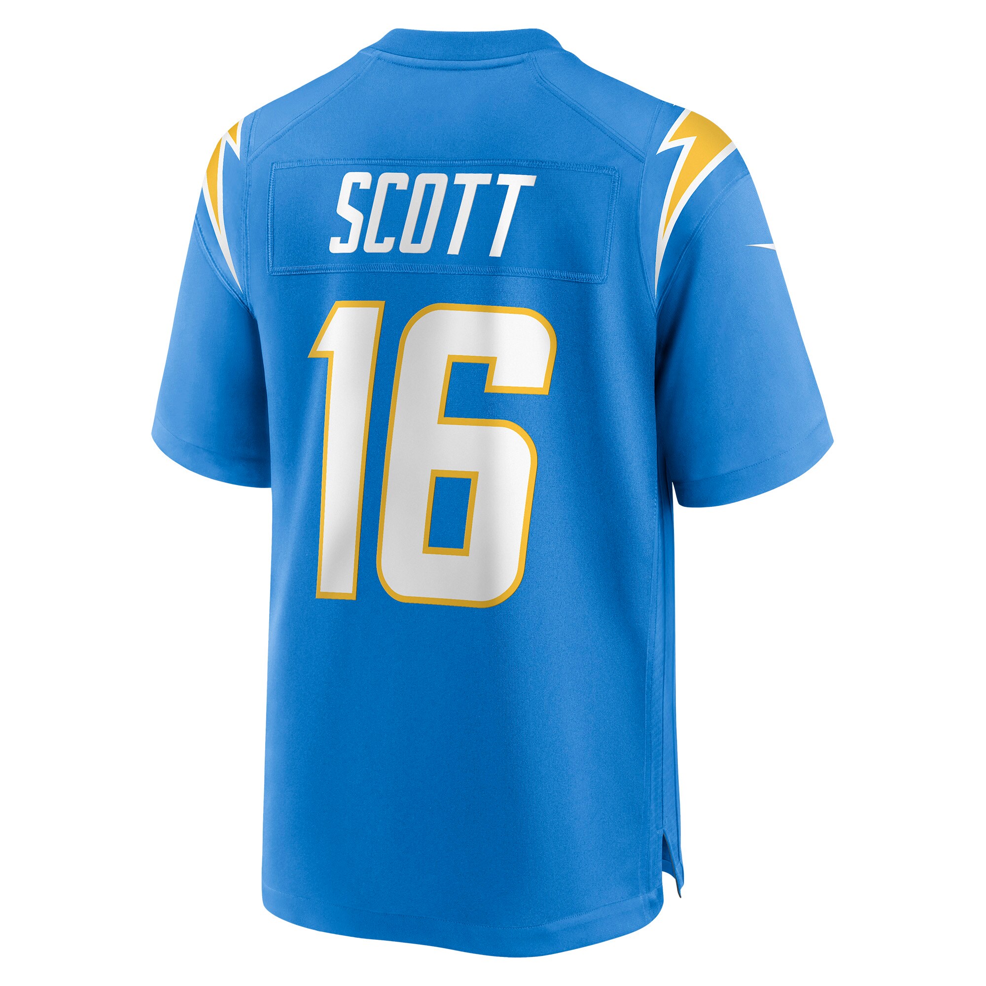 JK Scott Los Angeles Chargers Nike Game Jersey – Powder Blue Clowdercats