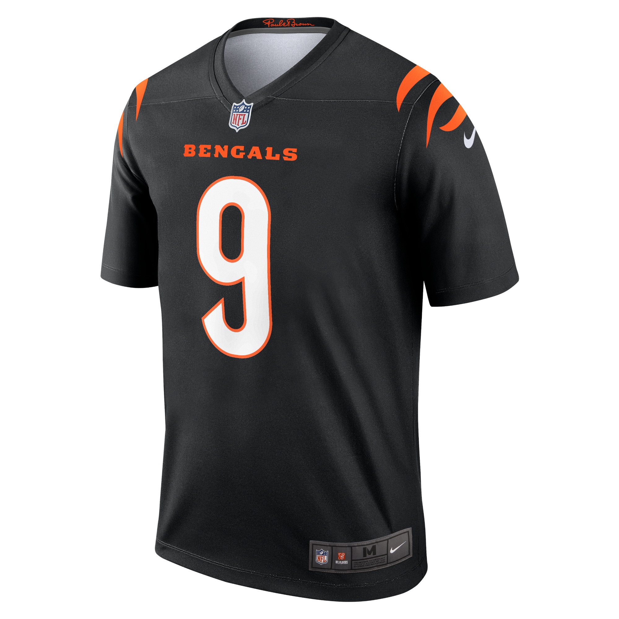 Joe Burrow Cincinnati Bengals Nike Legend Player Performance Top – Black Clowdercats