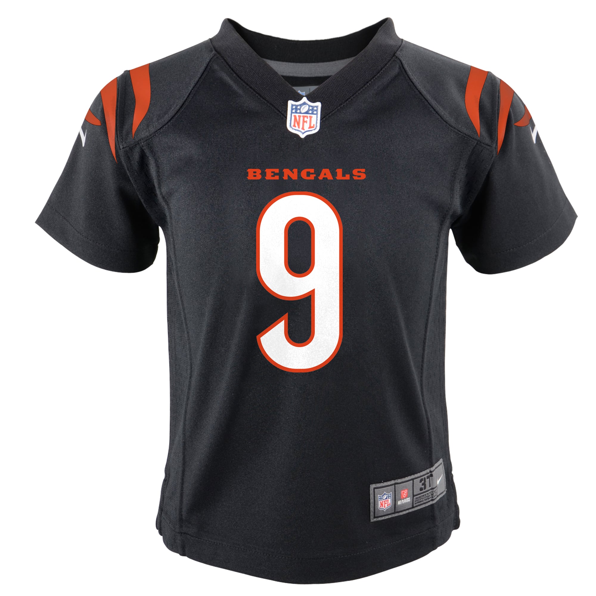 Joe Burrow Cincinnati Bengals Nike Toddler Game Jersey – Black Clowdercats