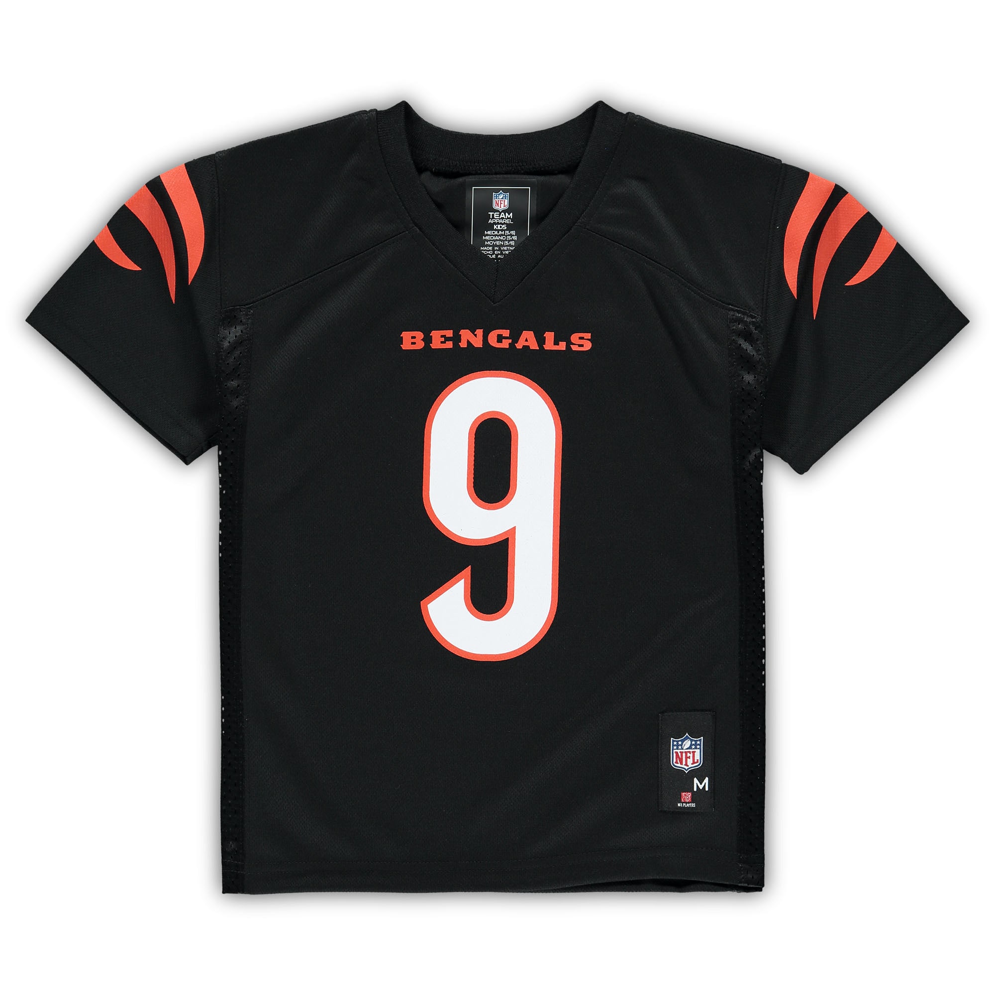 Joe Burrow Cincinnati Bengals Preschool Replica Player Jersey – Black Clowdercats