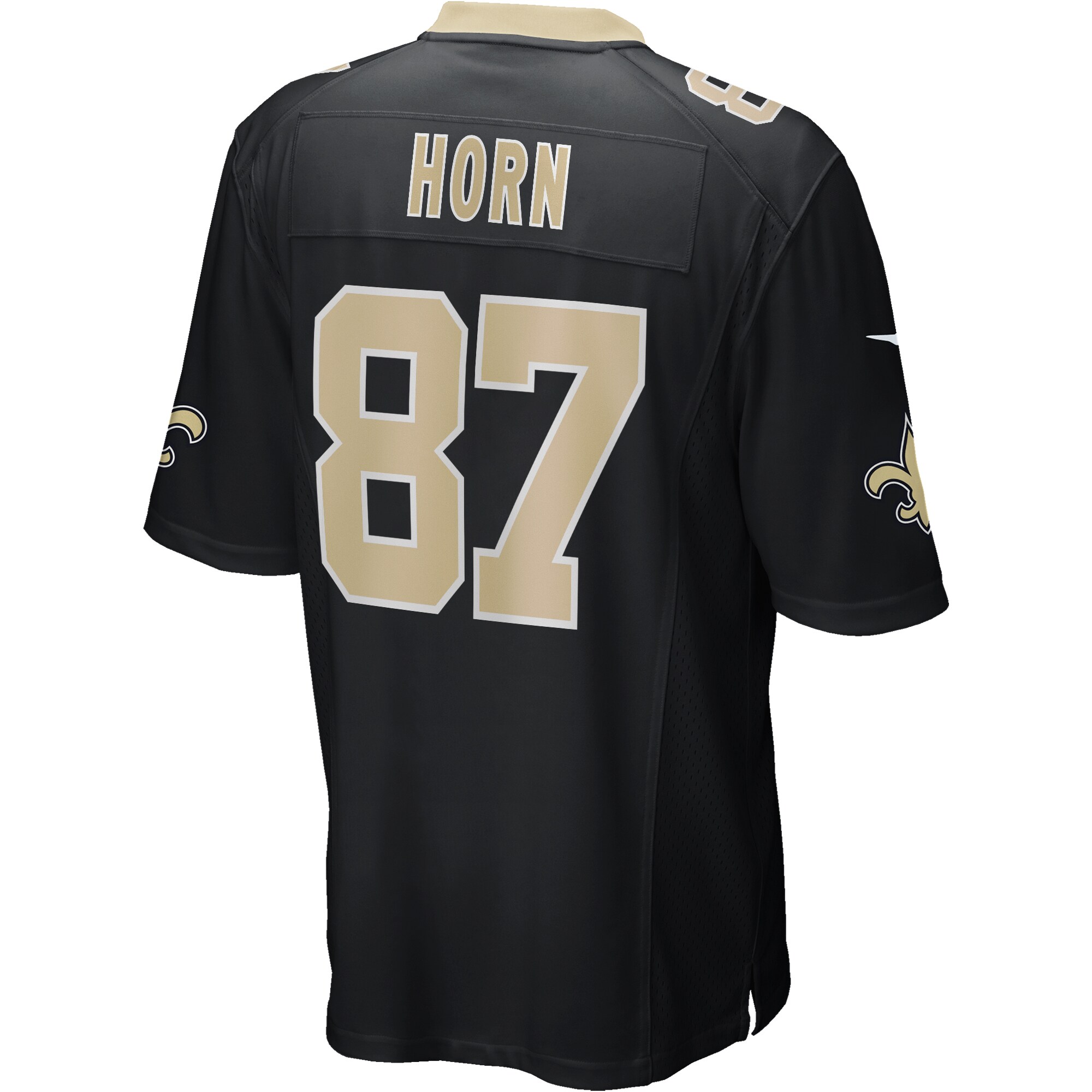 Joe Horn New Orleans Saints Nike Game Retired Player Jersey – Black Clowdercats